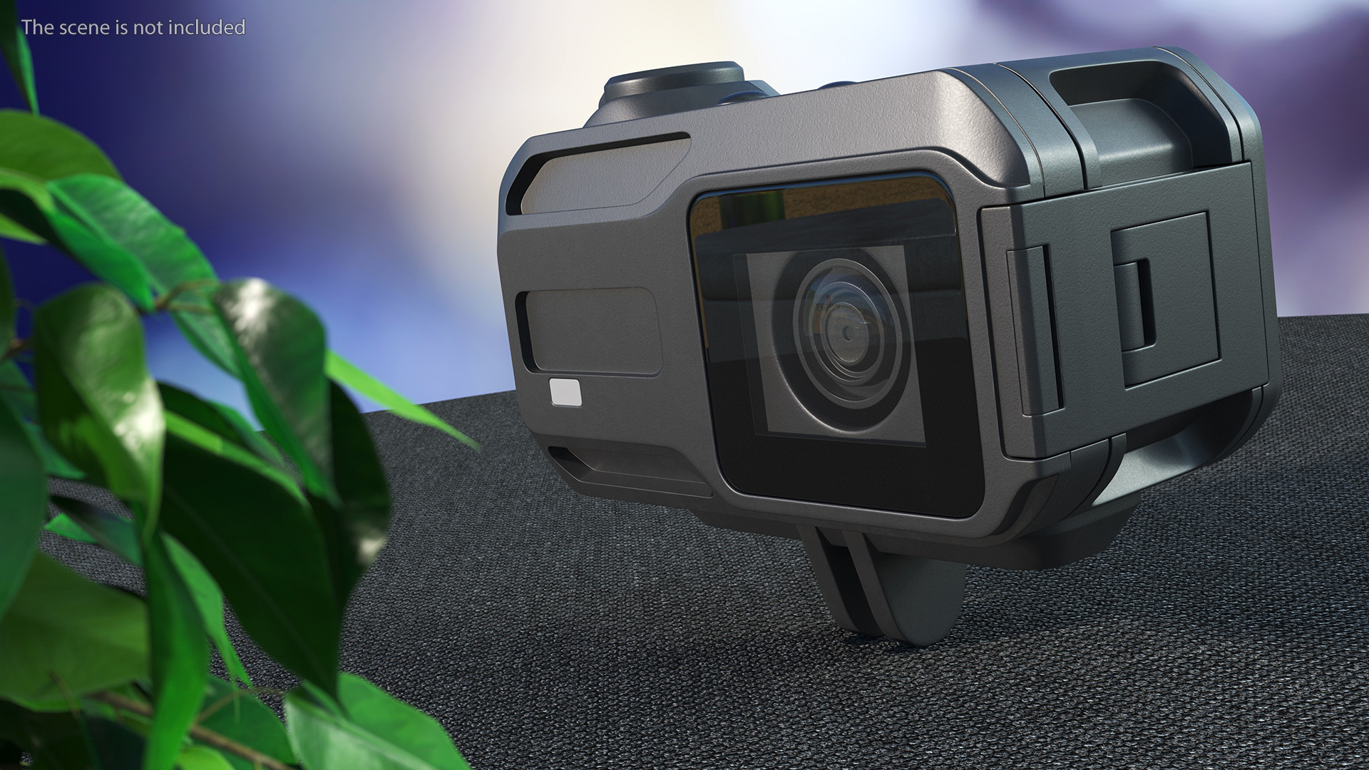 Action Camera Detached 3D