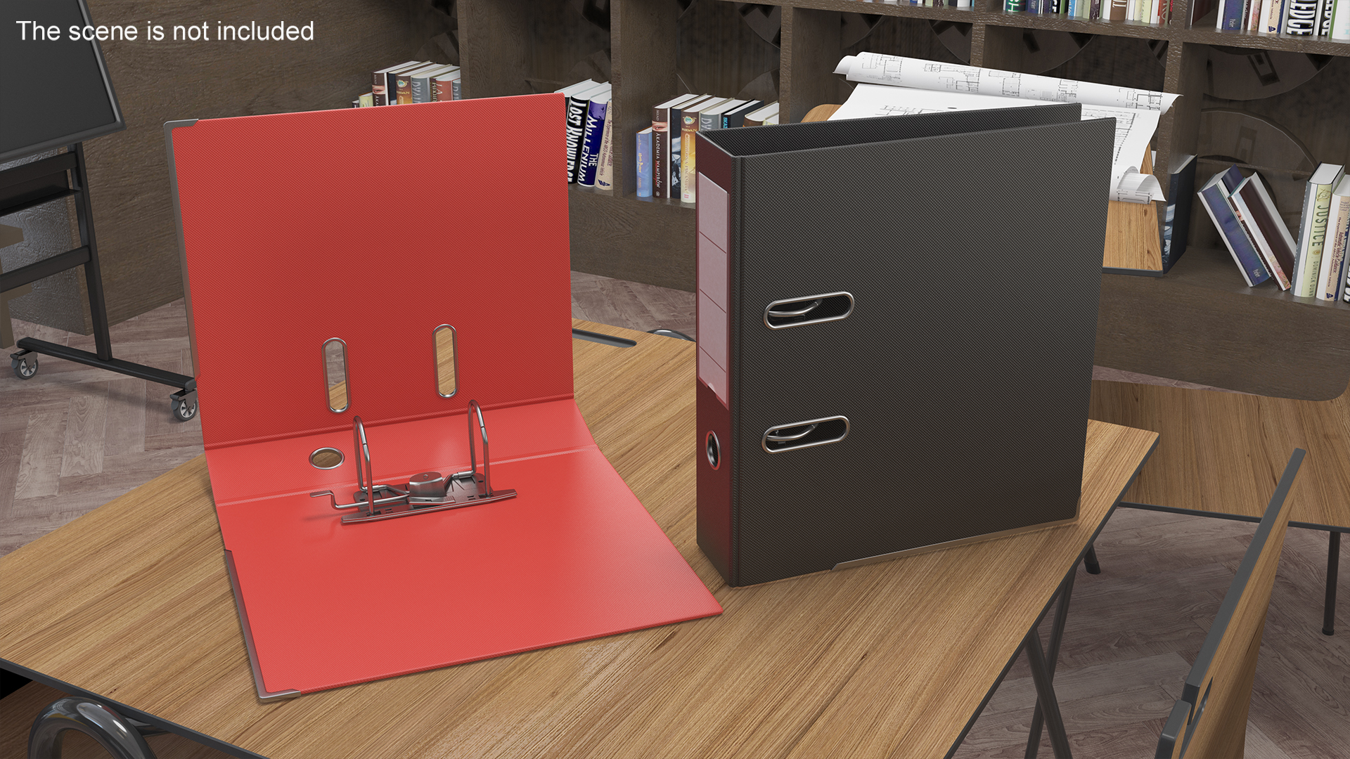 3D model Classmates A4 Ring Binders Set