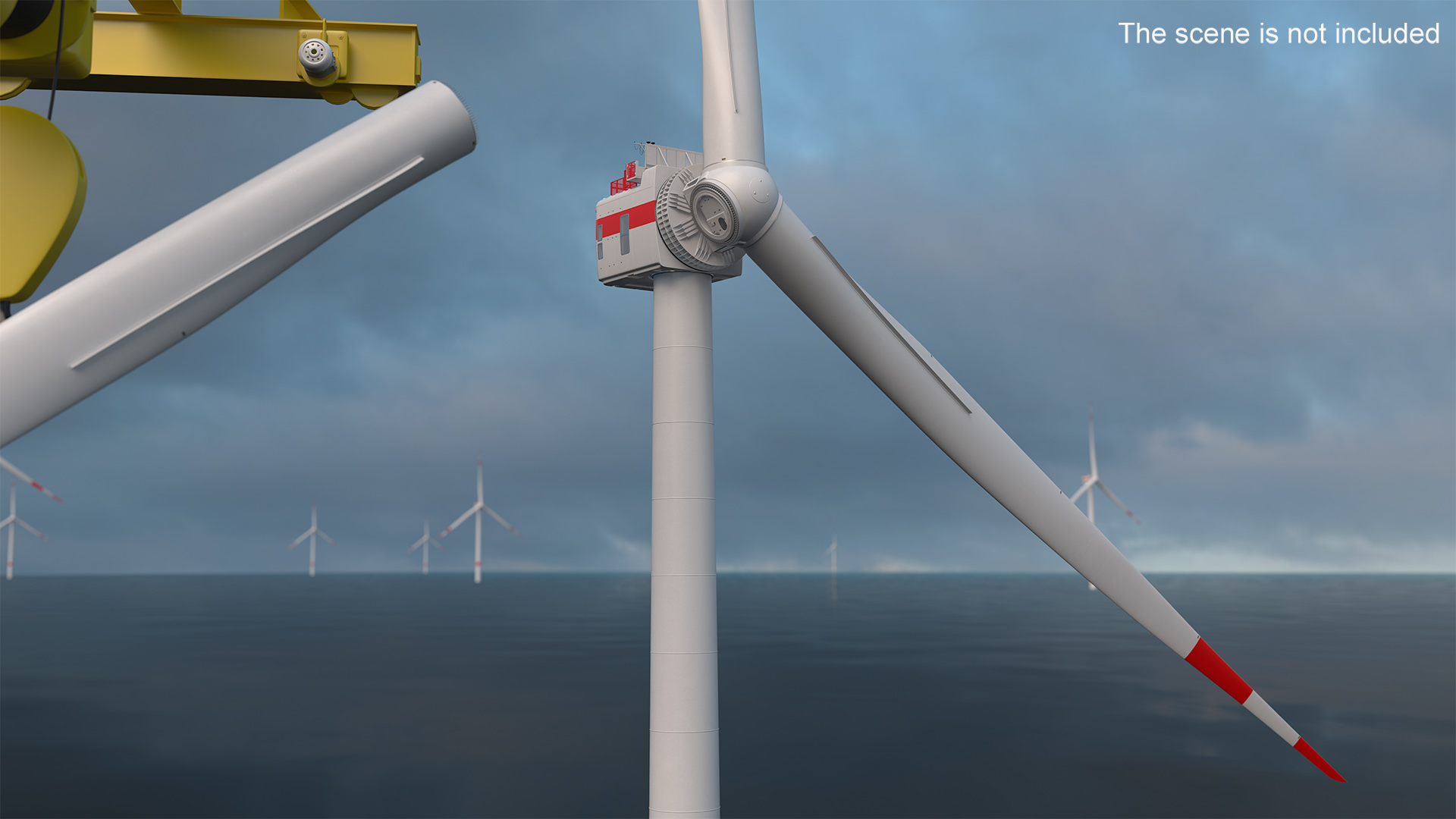 3D Offshore Wind Turbine Rotor Blade model