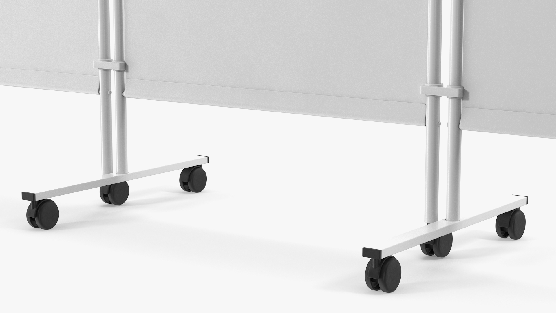 Privacy Screen for Doctors Office White 3D model