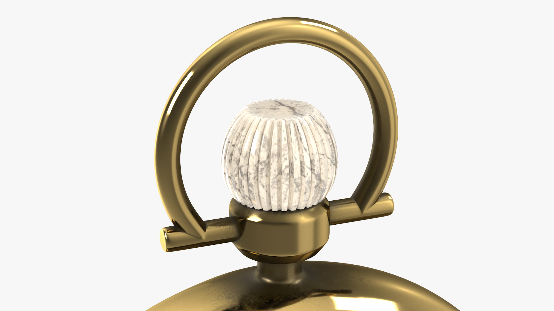 3D model Inlay Antique Pocket Watch Animated