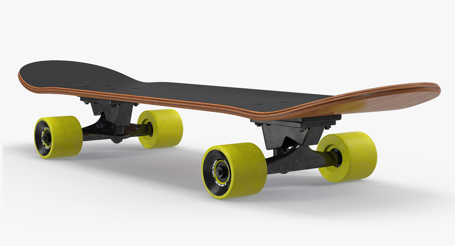 3D Classic Skateboard Generic