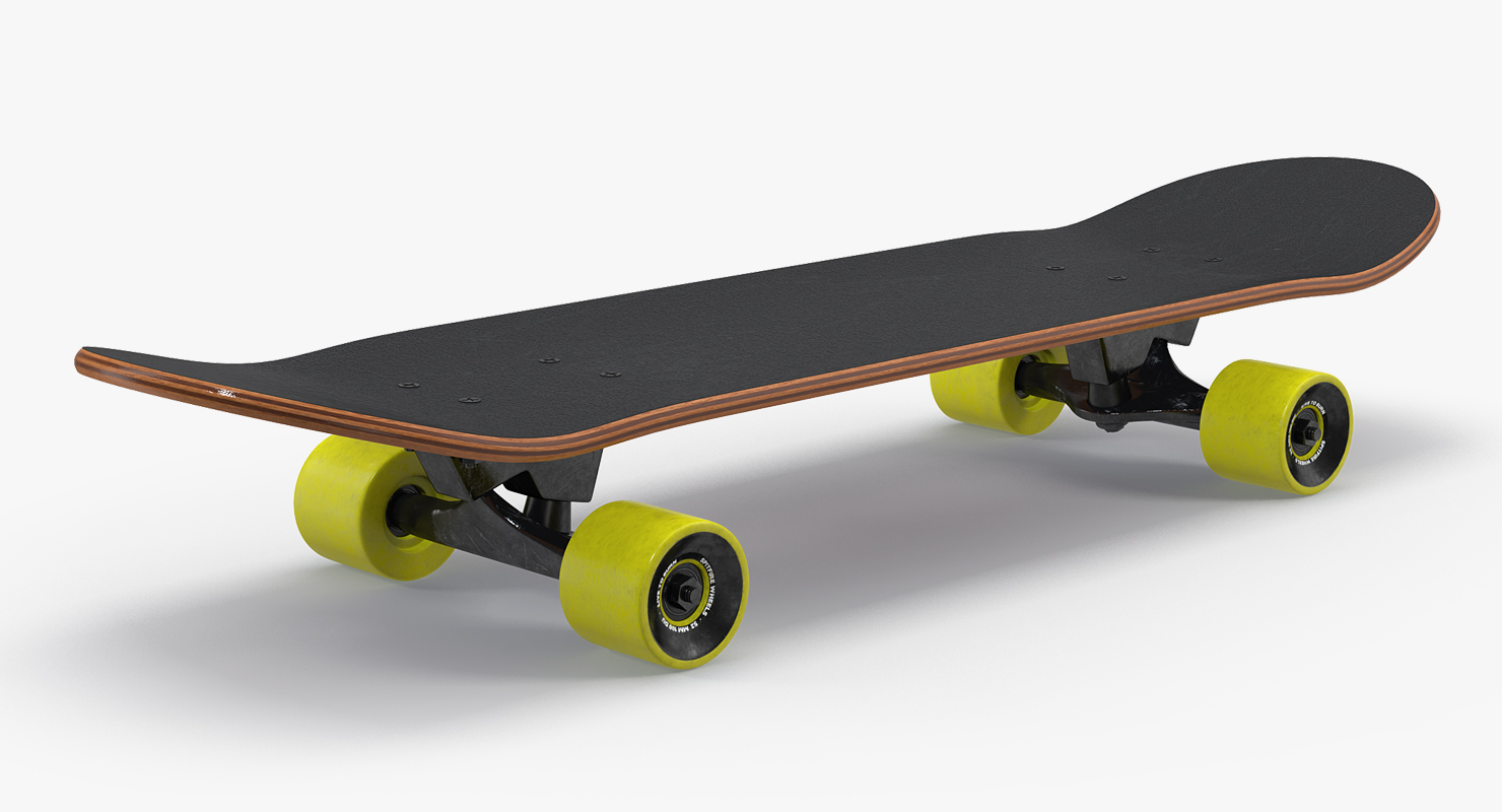3D Classic Skateboard Generic
