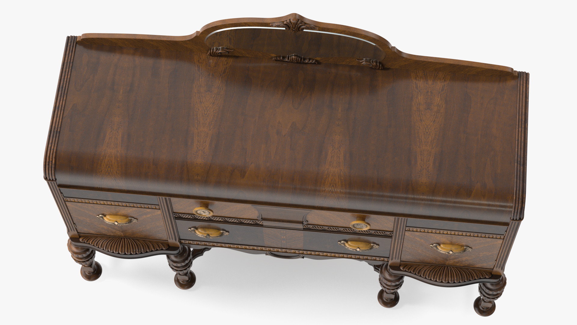 3D Art Deco Sideboard model
