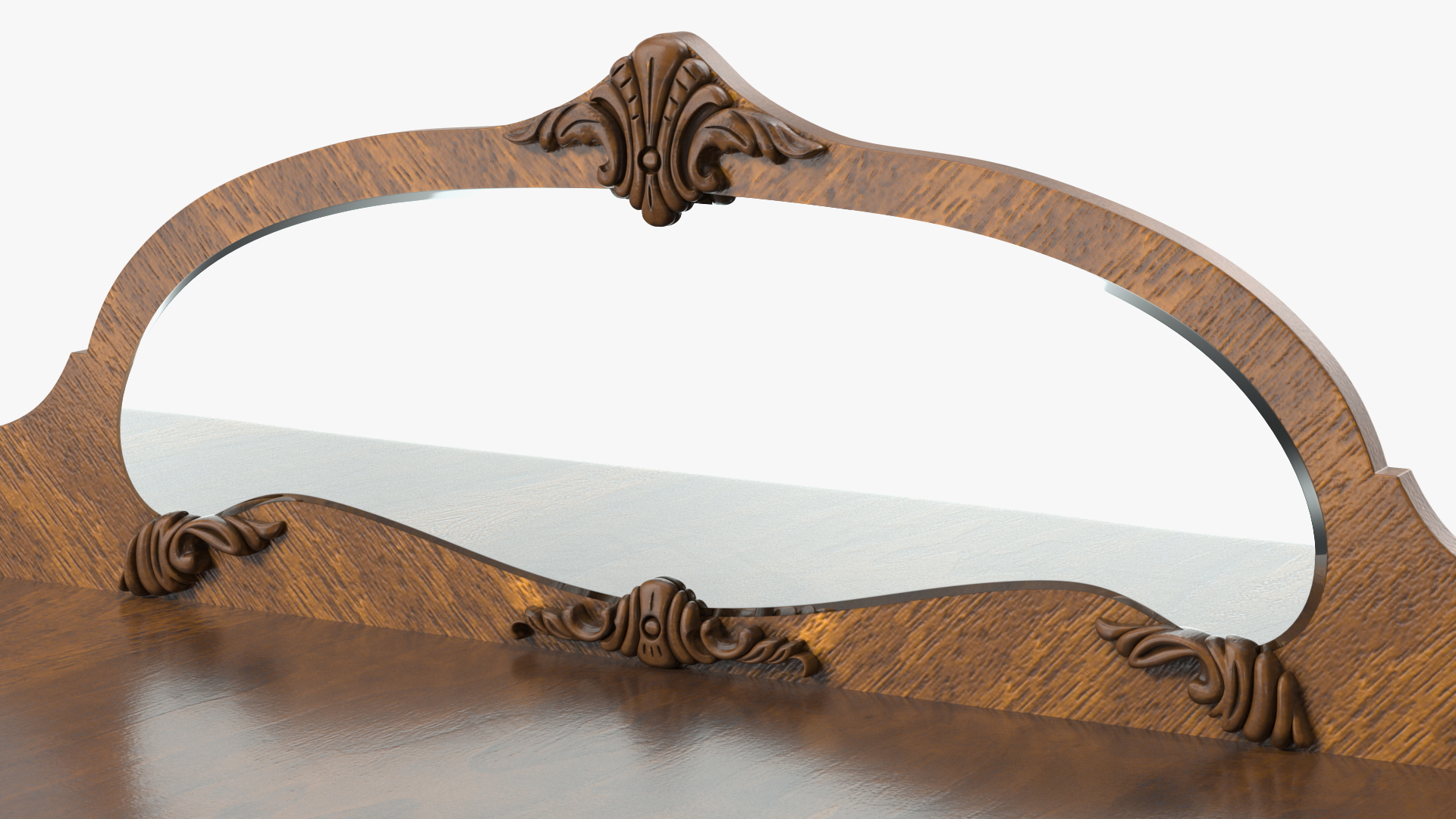 3D Art Deco Sideboard model