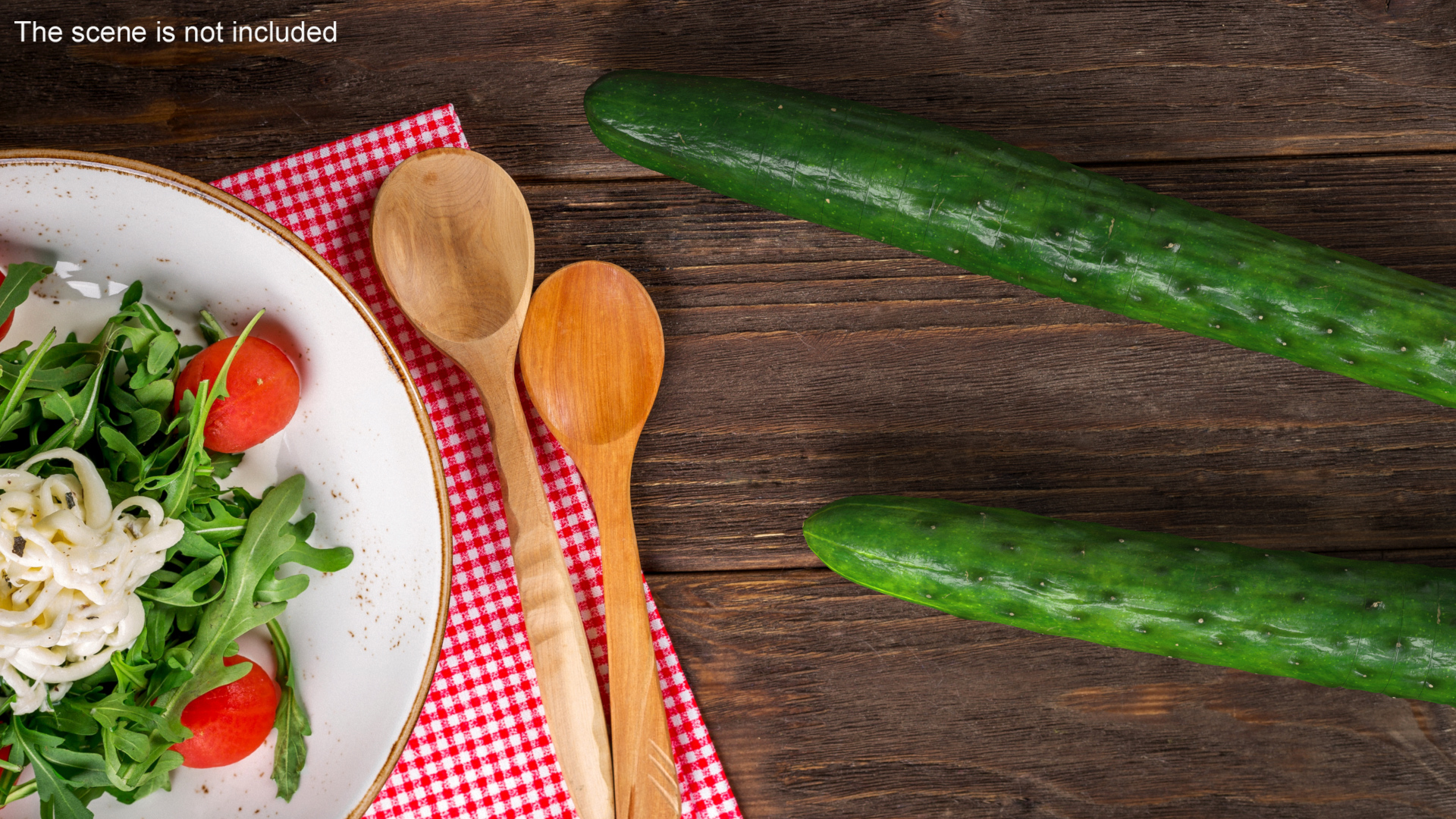 3D model Cucumber Ring Sliced