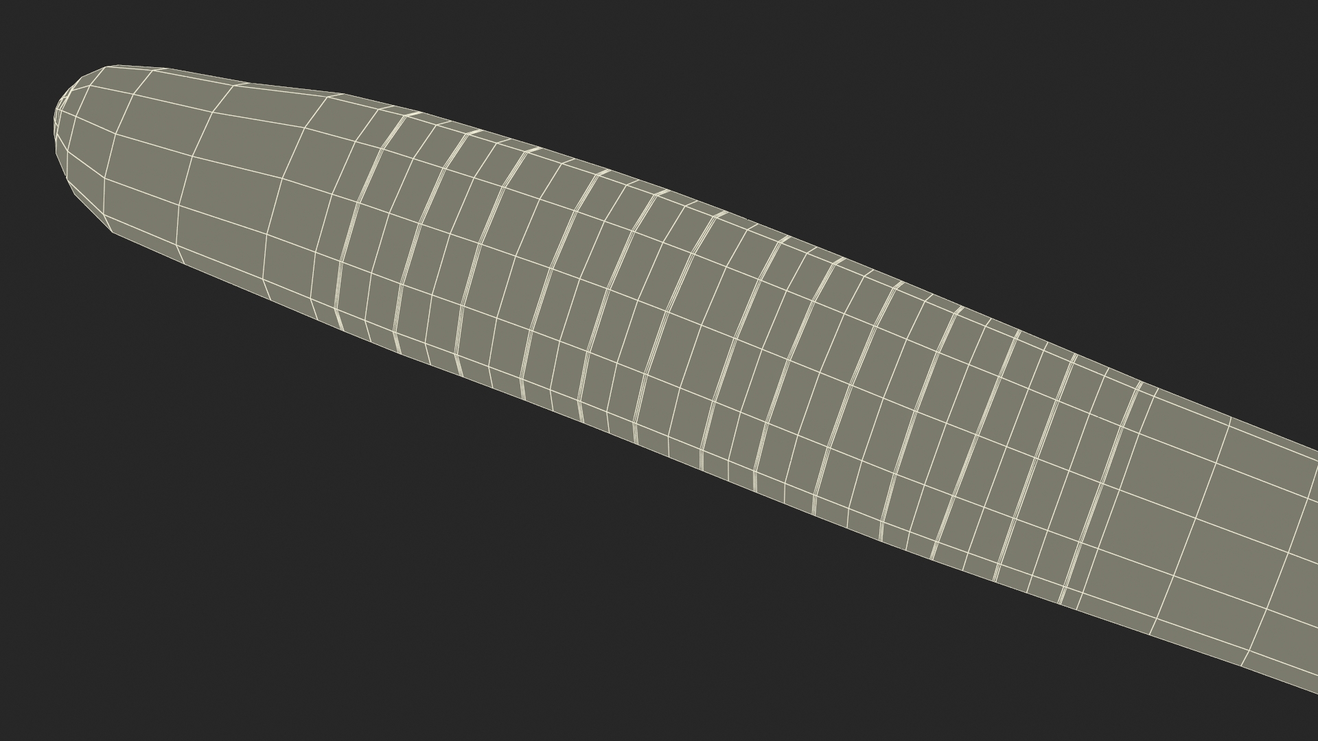 3D model Cucumber Ring Sliced