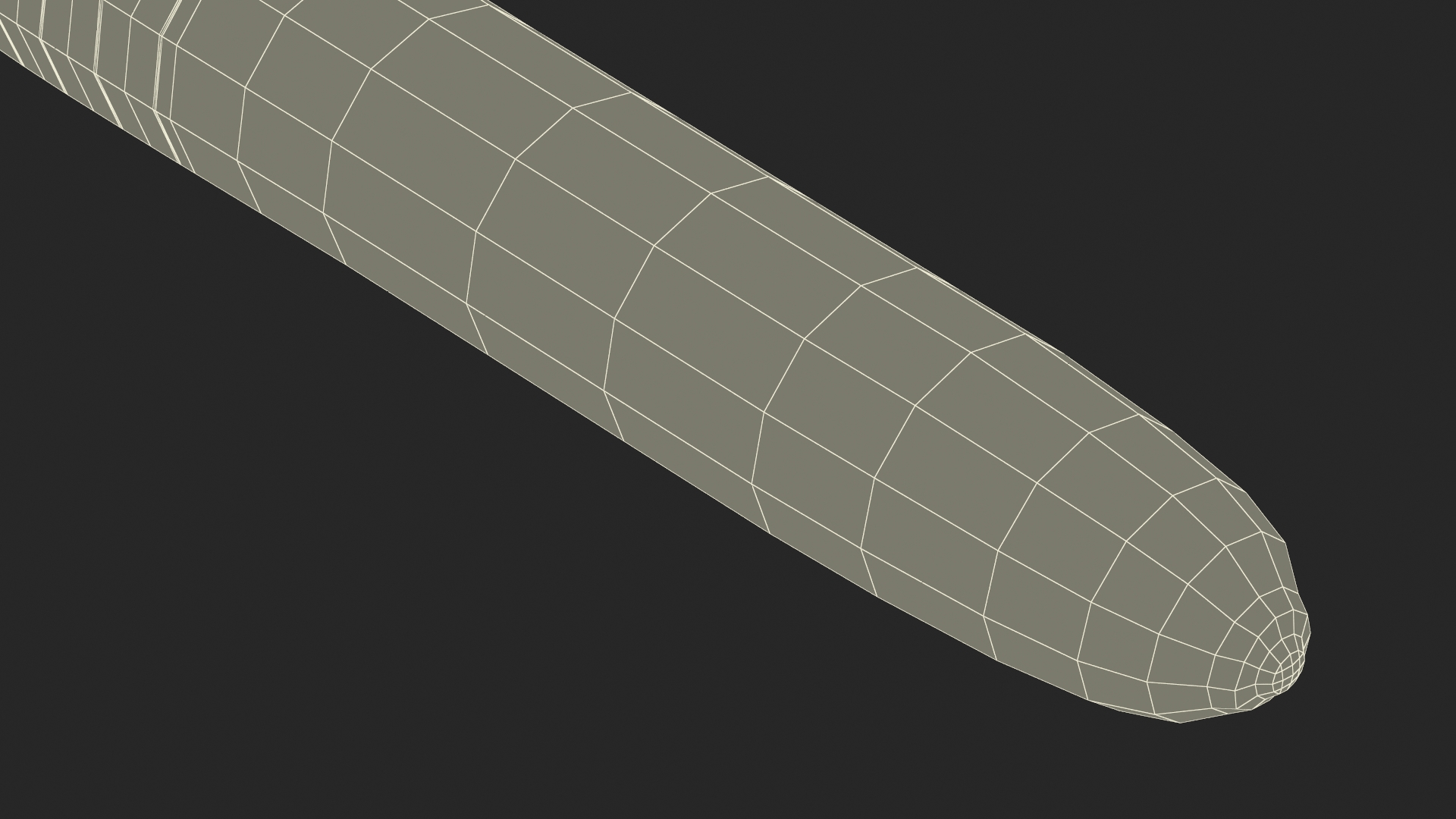 3D model Cucumber Ring Sliced