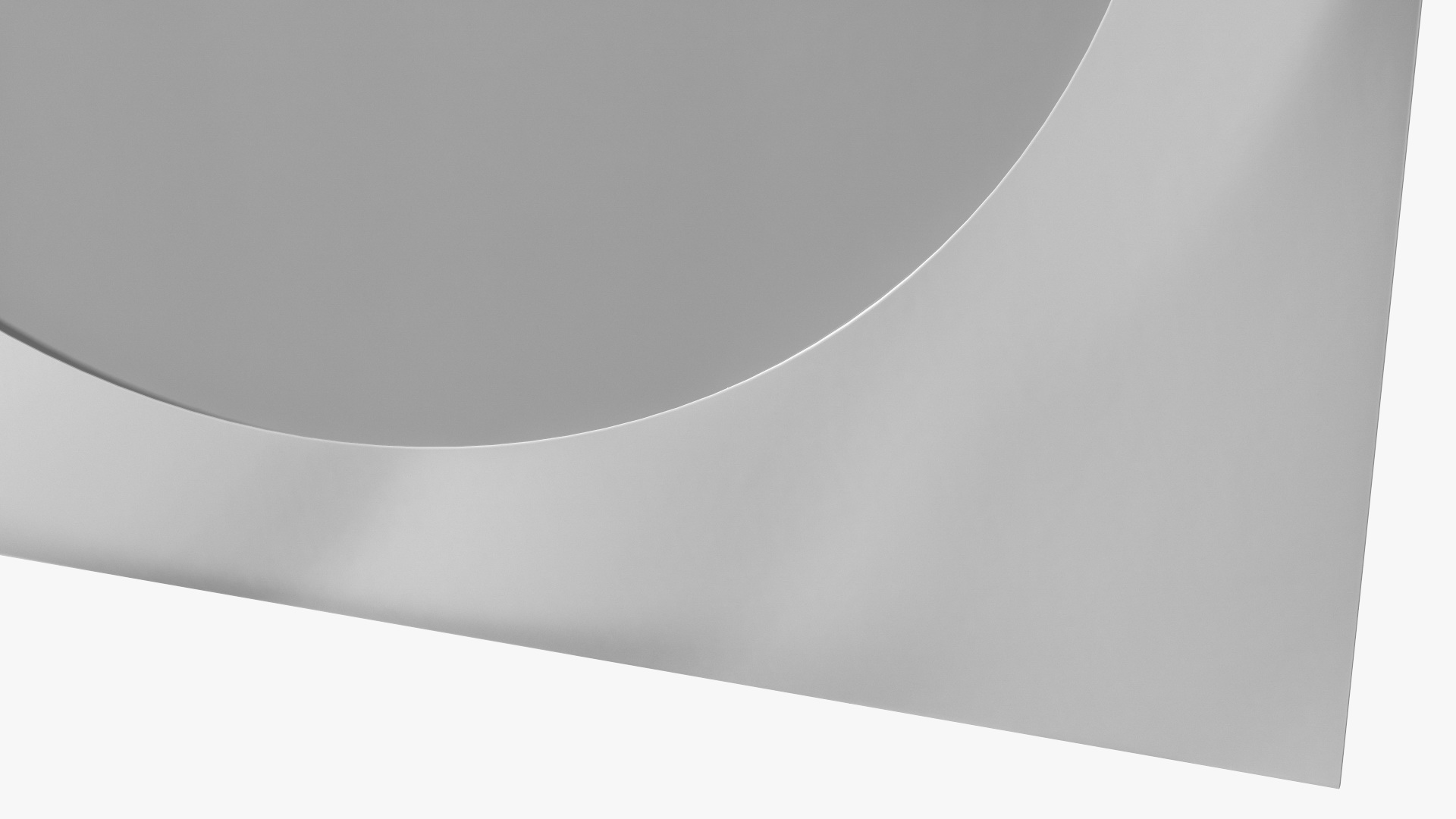Opened CD Paper Sleeve 3D