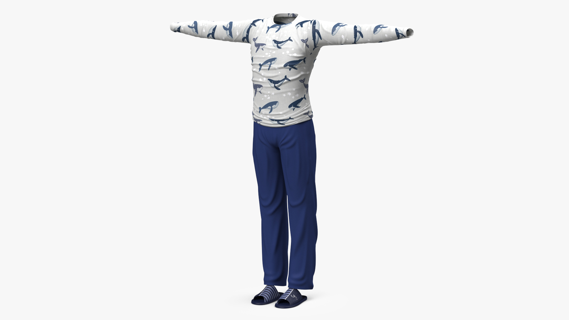 3D model Men Pyjama