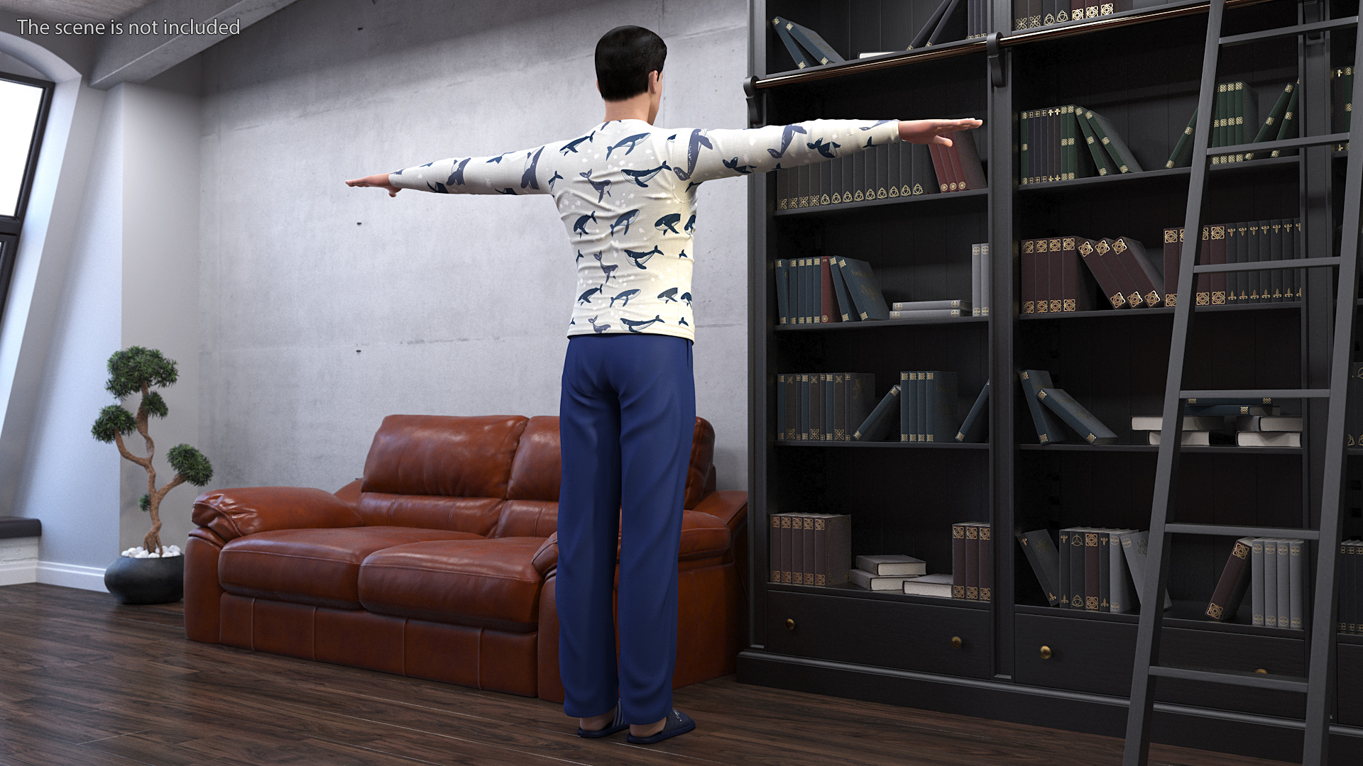 3D model Men Pyjama