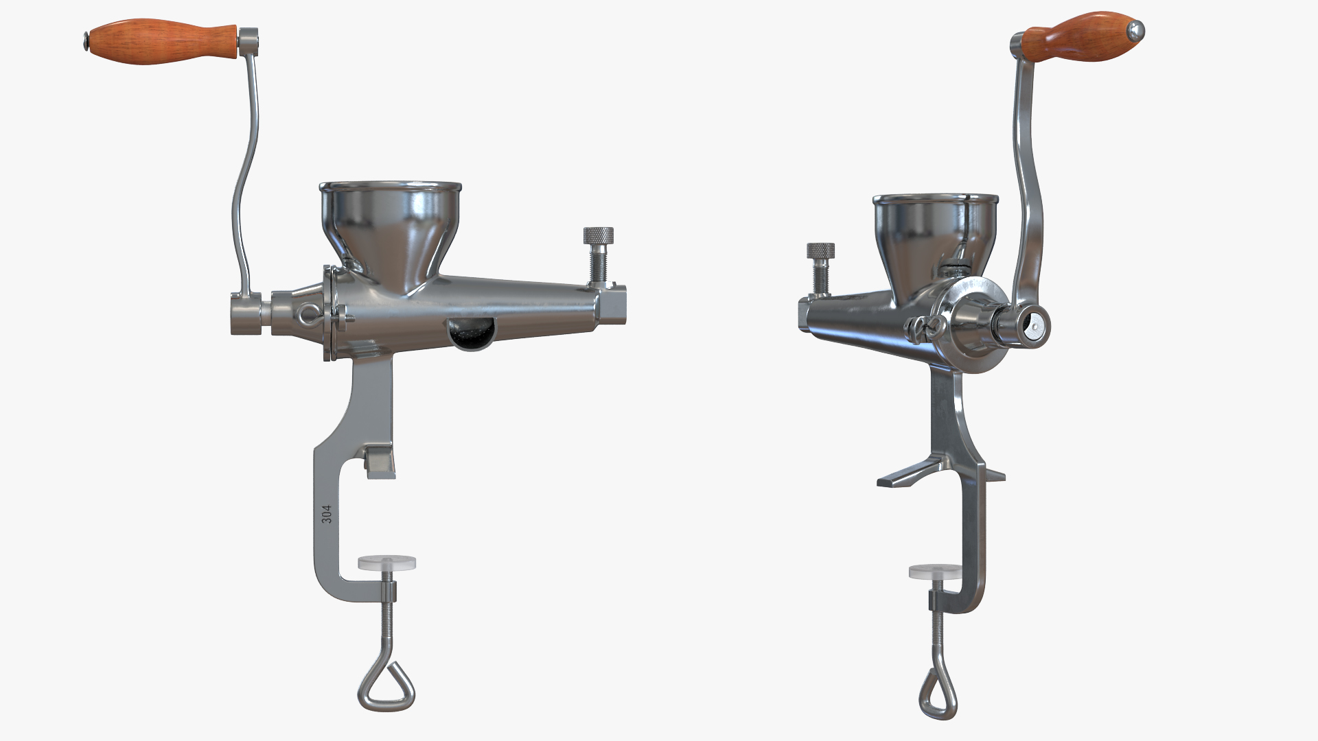 3D model Stainless Steel Manual Wheatgrass Juicer