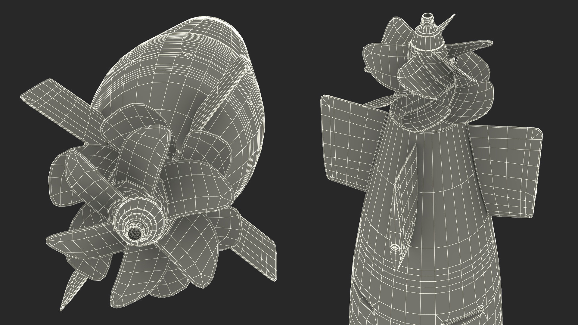 Mark 46 Torpedo 324mm Caliber 3D model