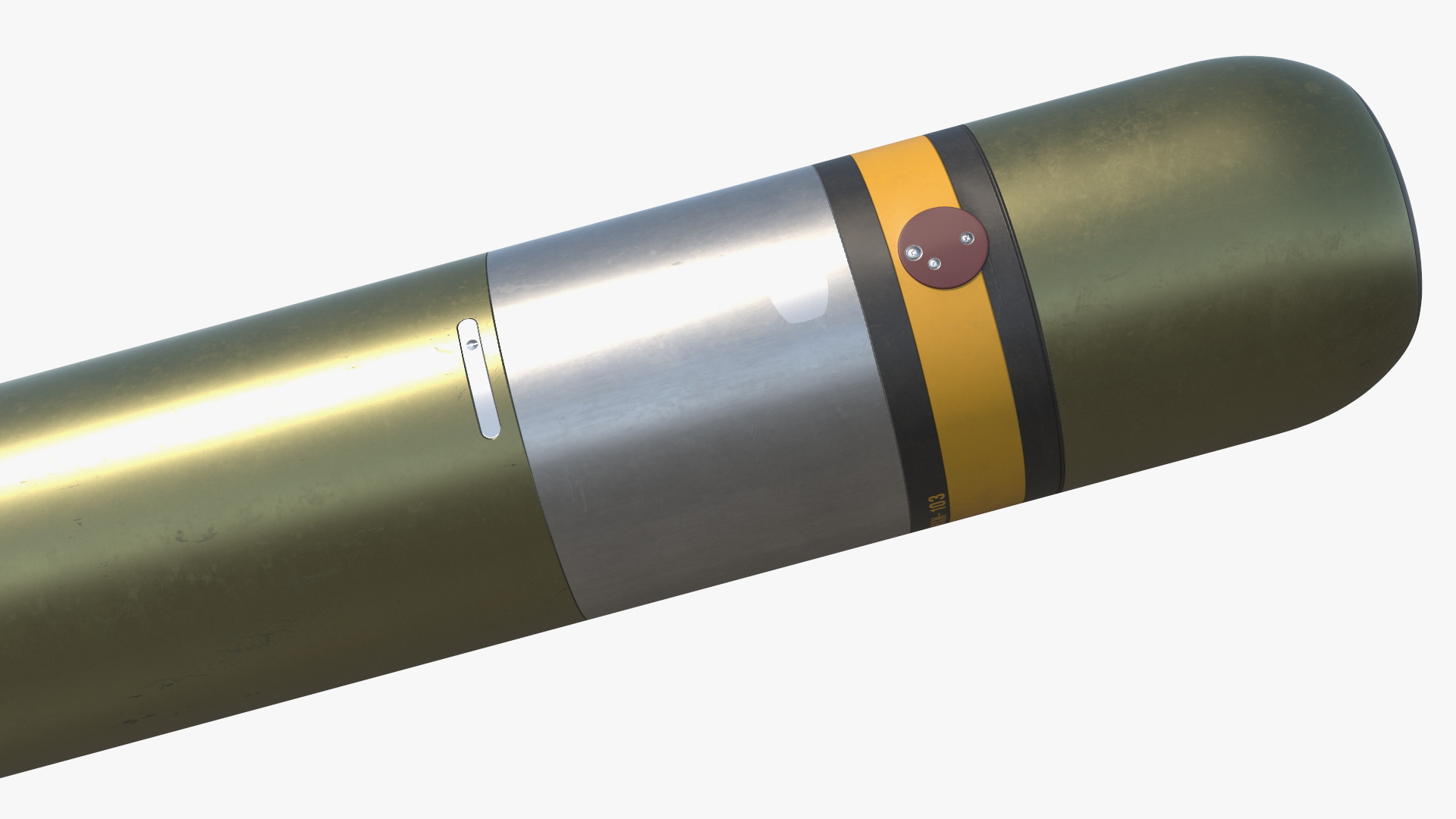 Mark 46 Torpedo 324mm Caliber 3D model