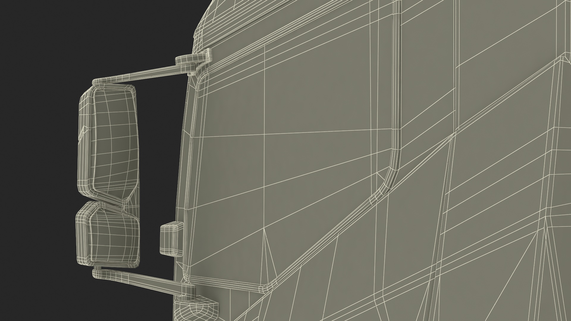 Truck BYD ETM6 Chassis Blue Rigged 3D model