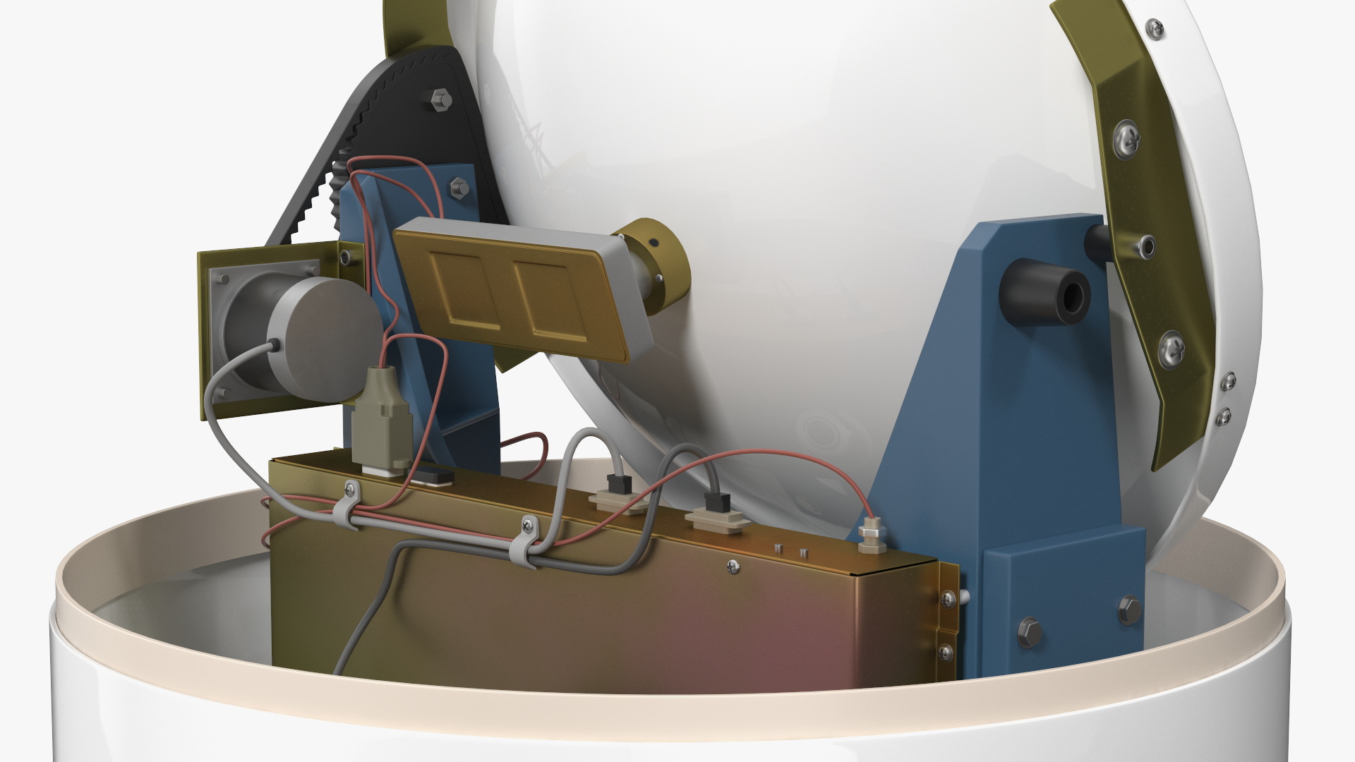 Marine Satellite TV Antenna 3D