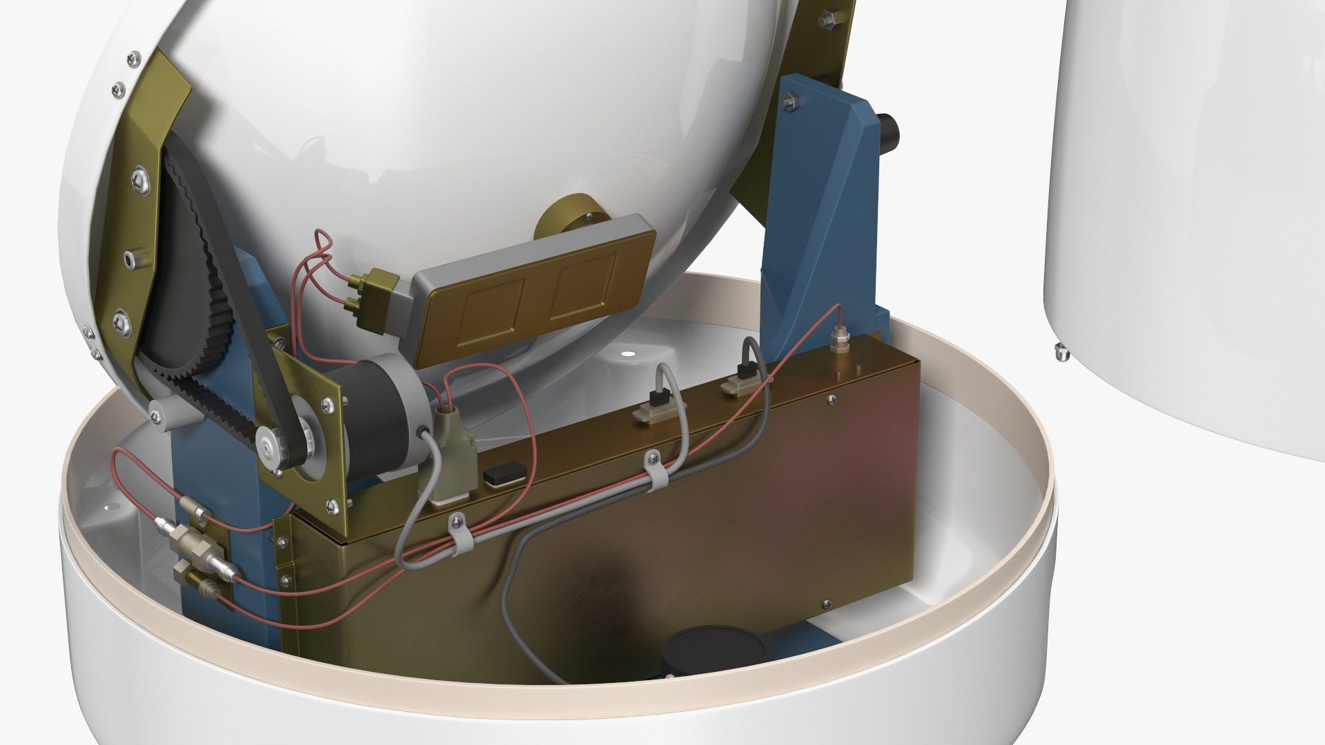 Marine Satellite TV Antenna 3D