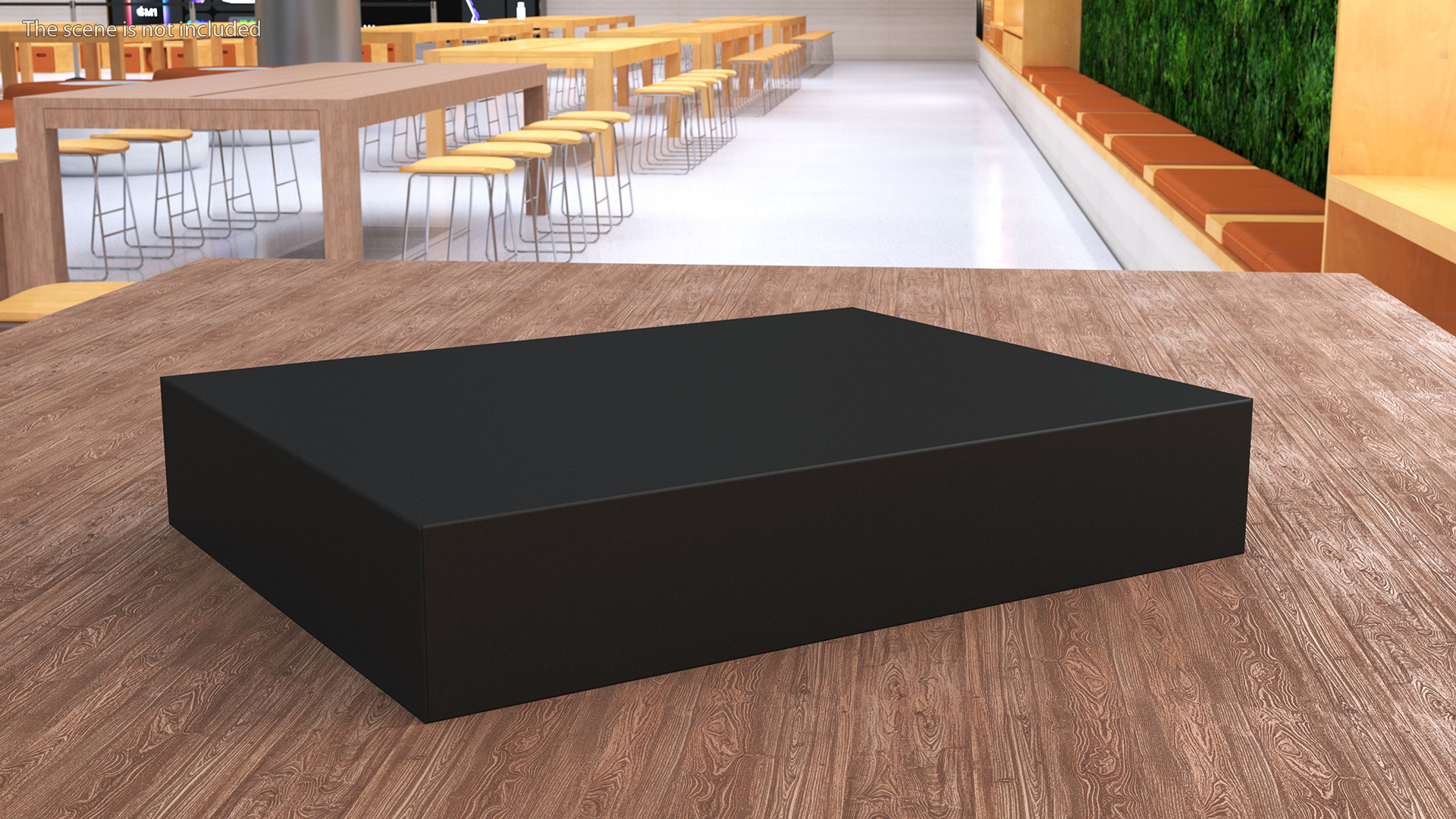 3D model Flat Rectangular Box