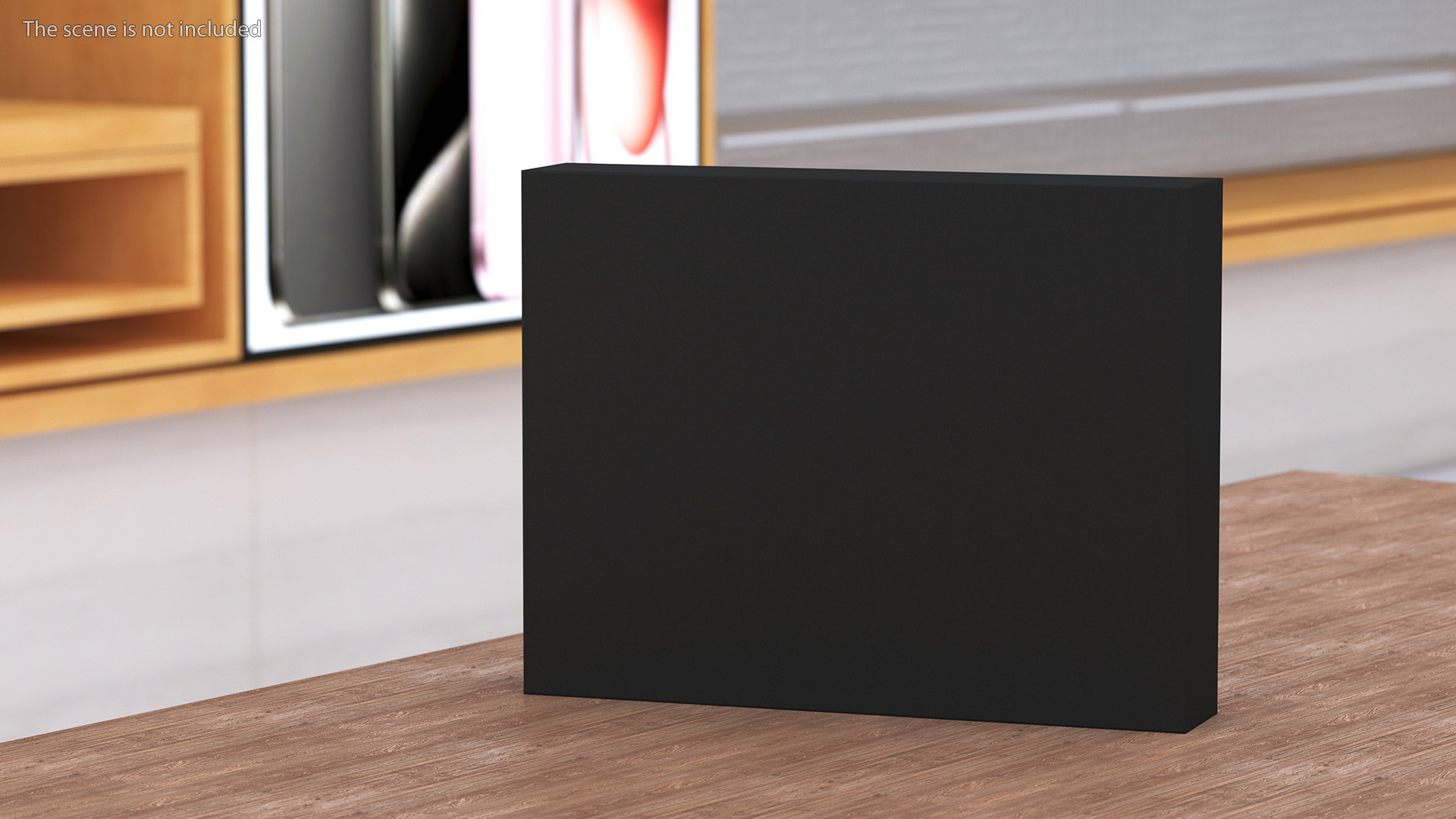 3D model Flat Rectangular Box