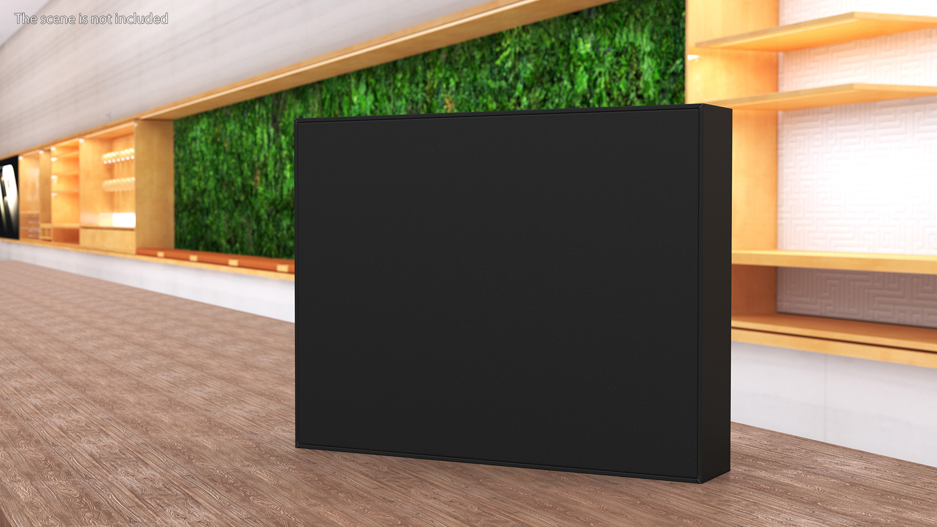 3D model Flat Rectangular Box