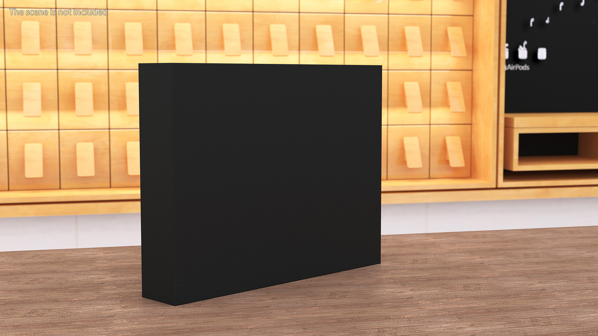 3D model Flat Rectangular Box