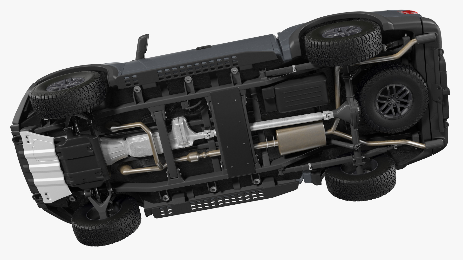 Pickup Truck Grey 3D