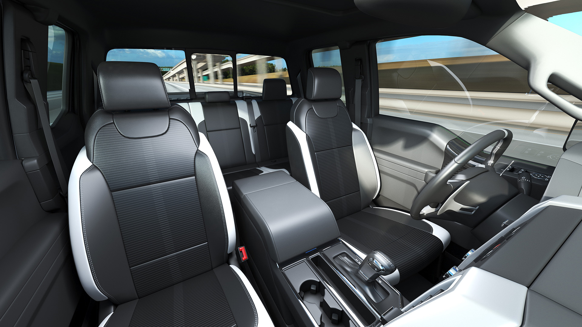 Pickup Truck Grey 3D