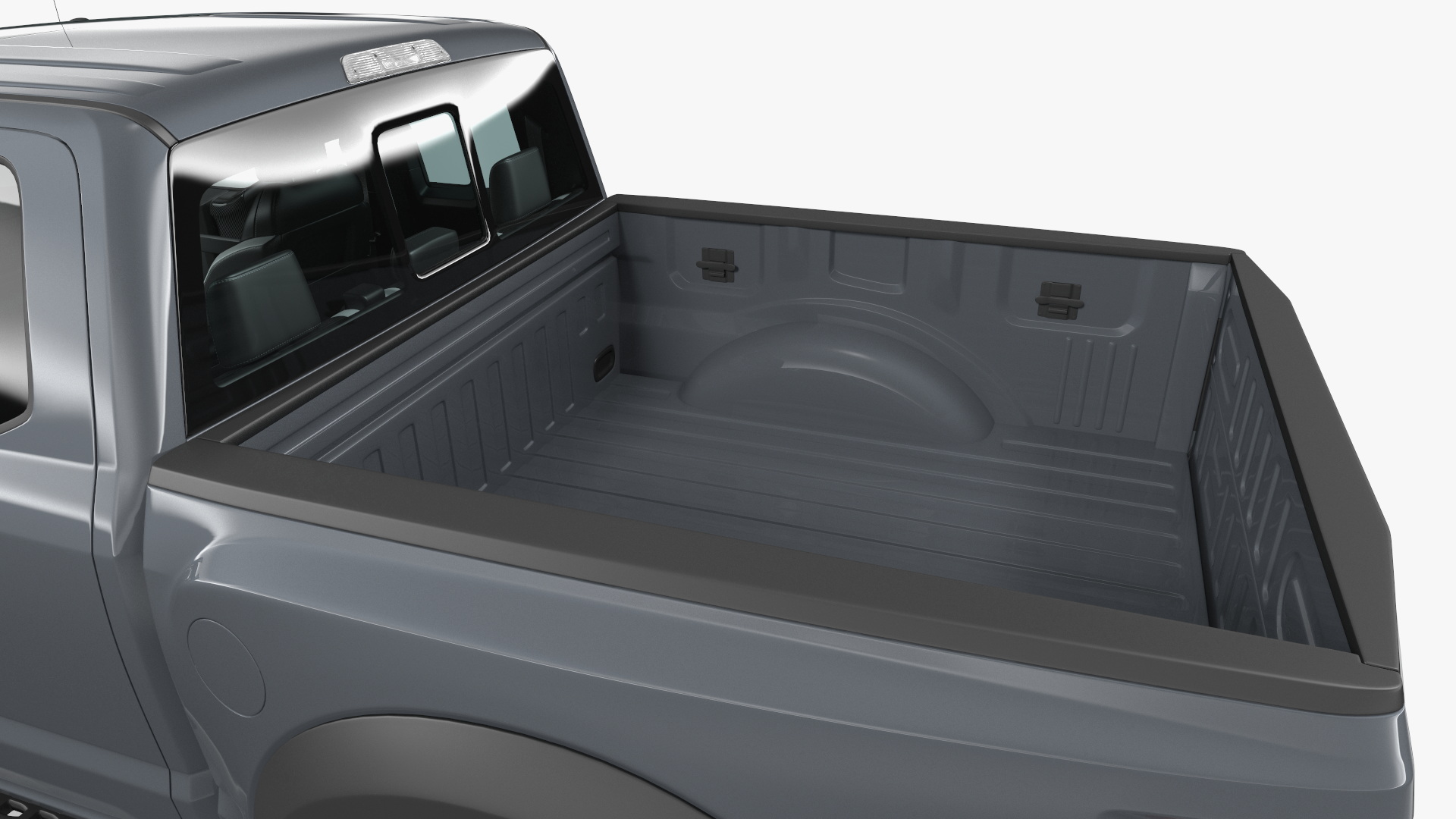 Pickup Truck Grey 3D