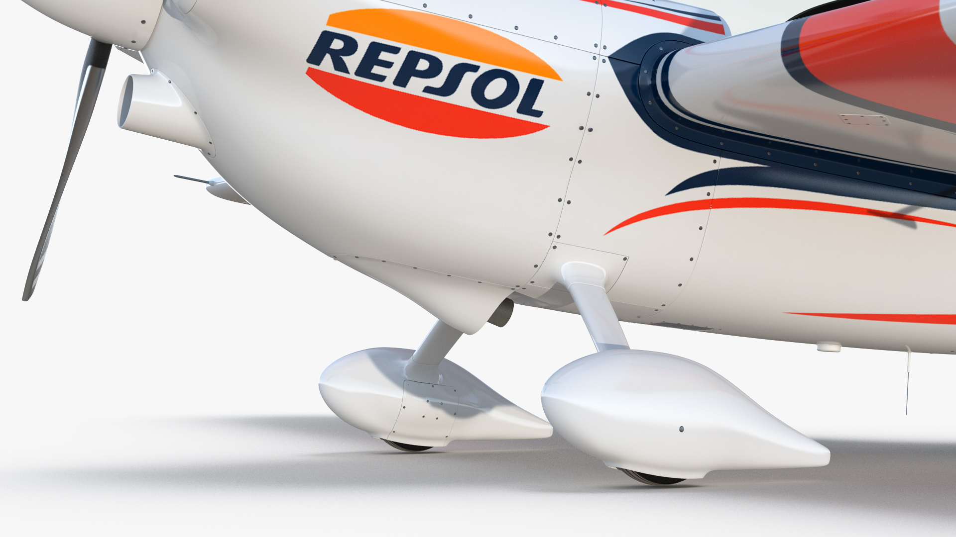 3D model Zivko Edge 540 Aerobatic Aircraft Rigged