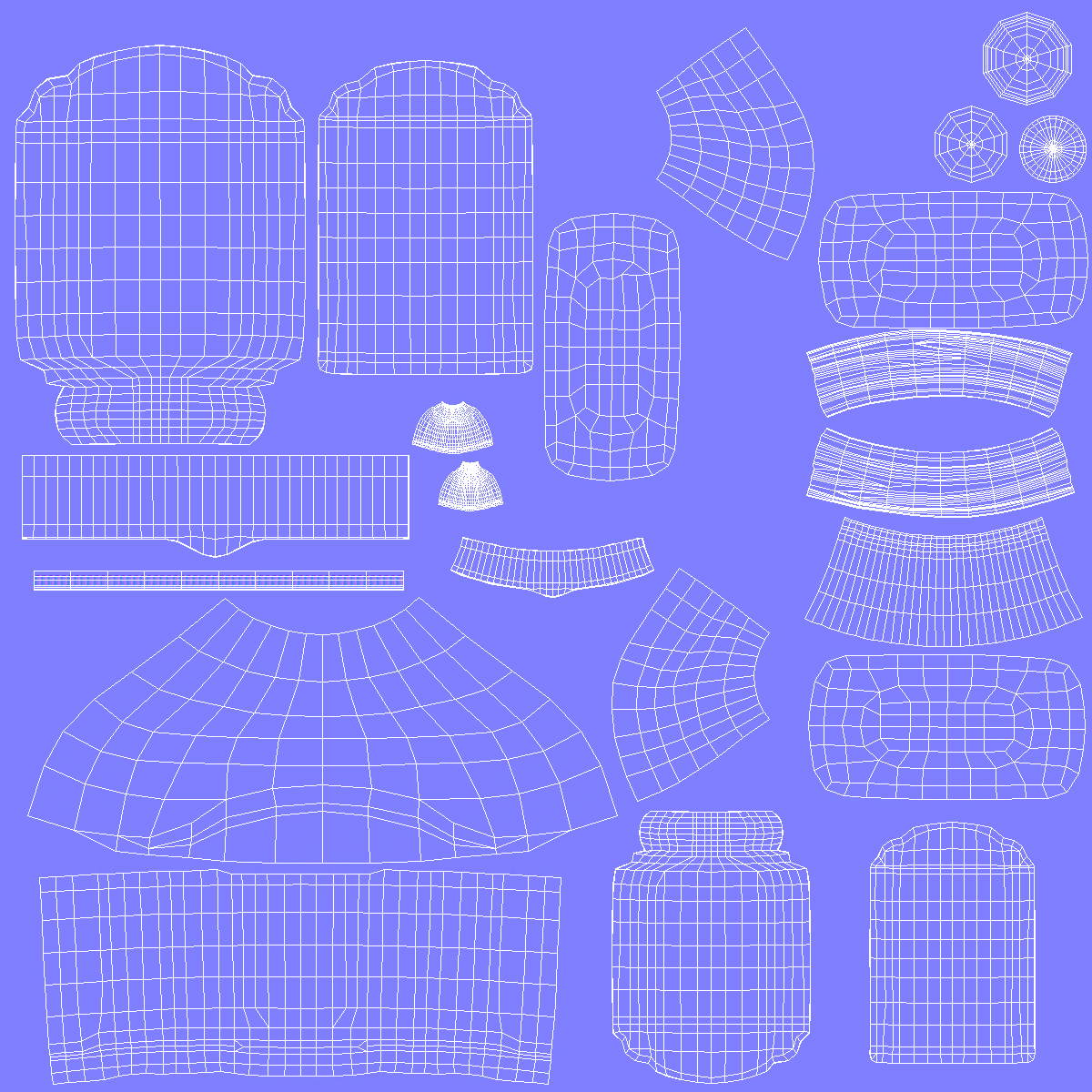 Rum Bottle 40 vol 3D