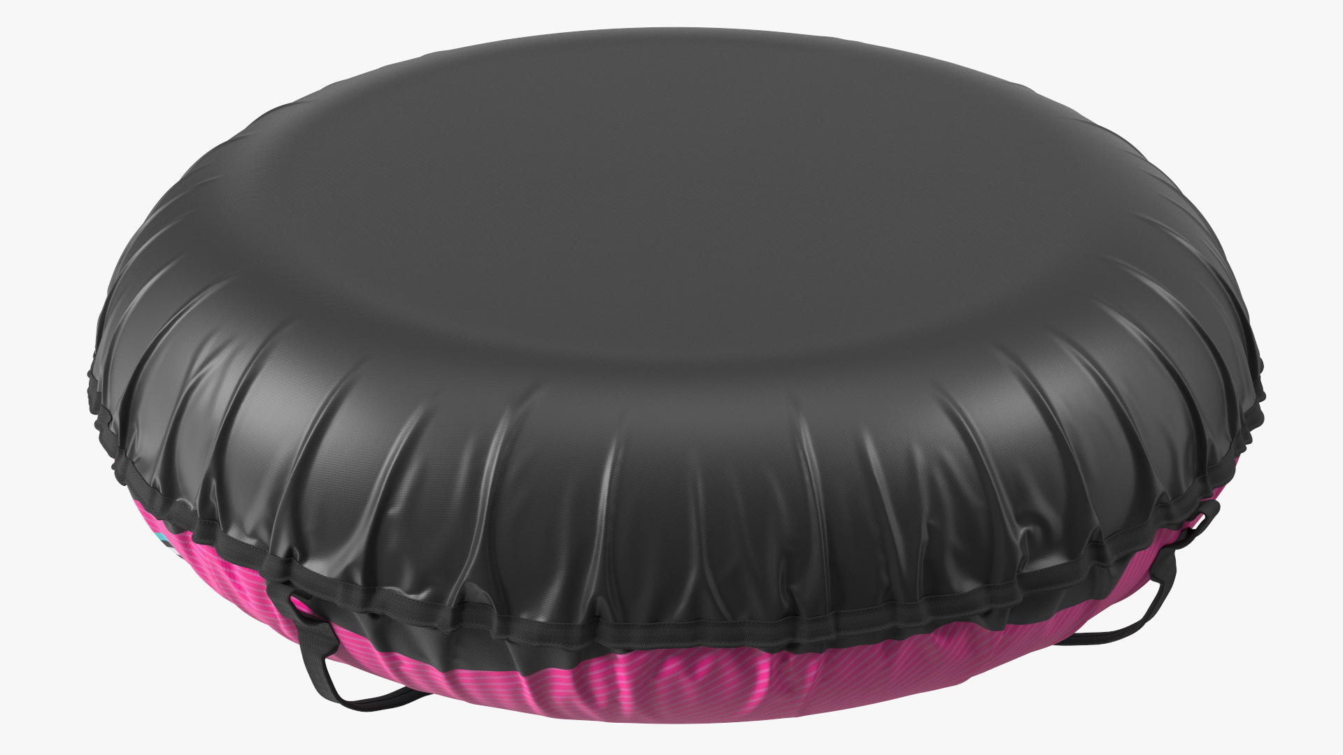 Snow Tube Sled Pink 3D model