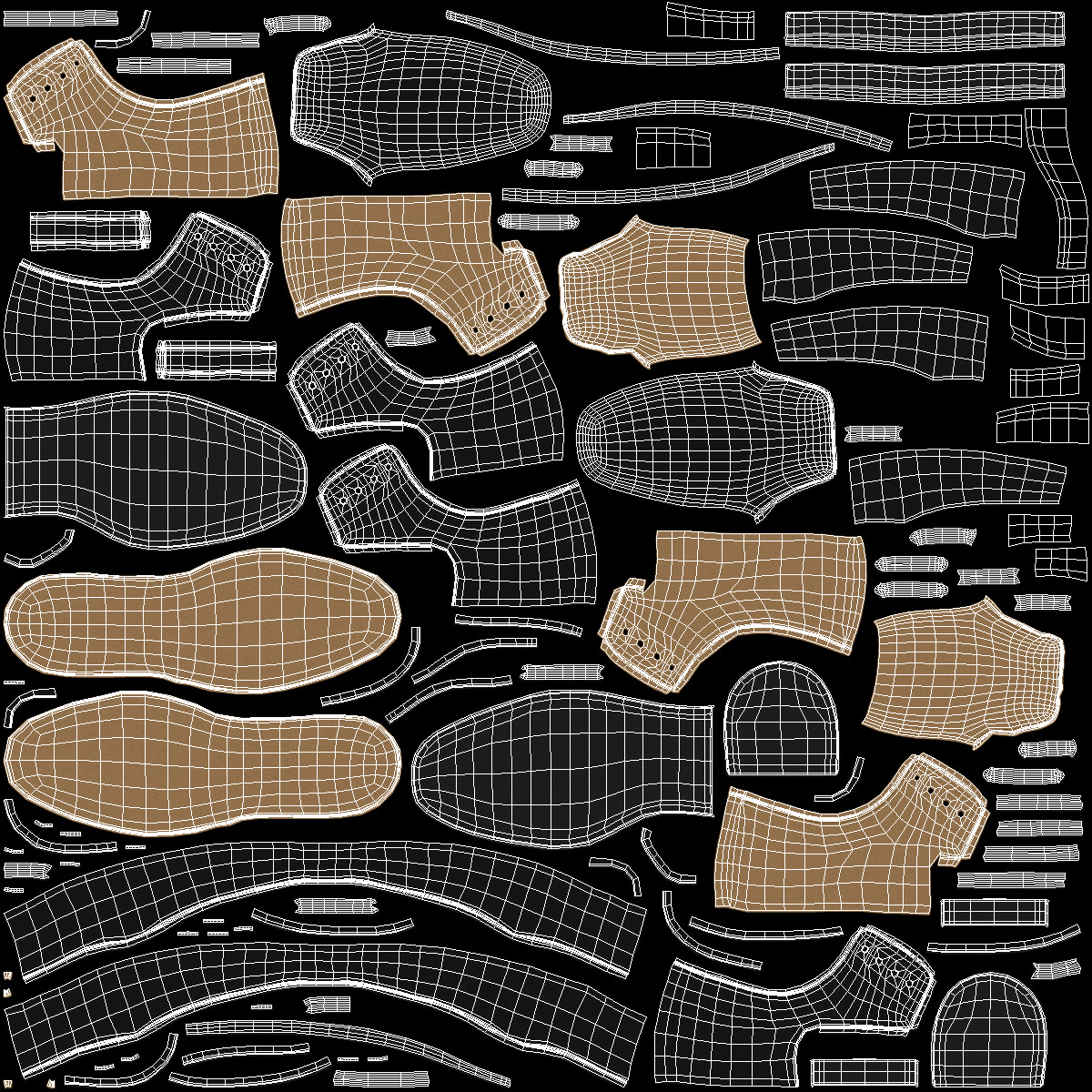 Men Shoes 3D model