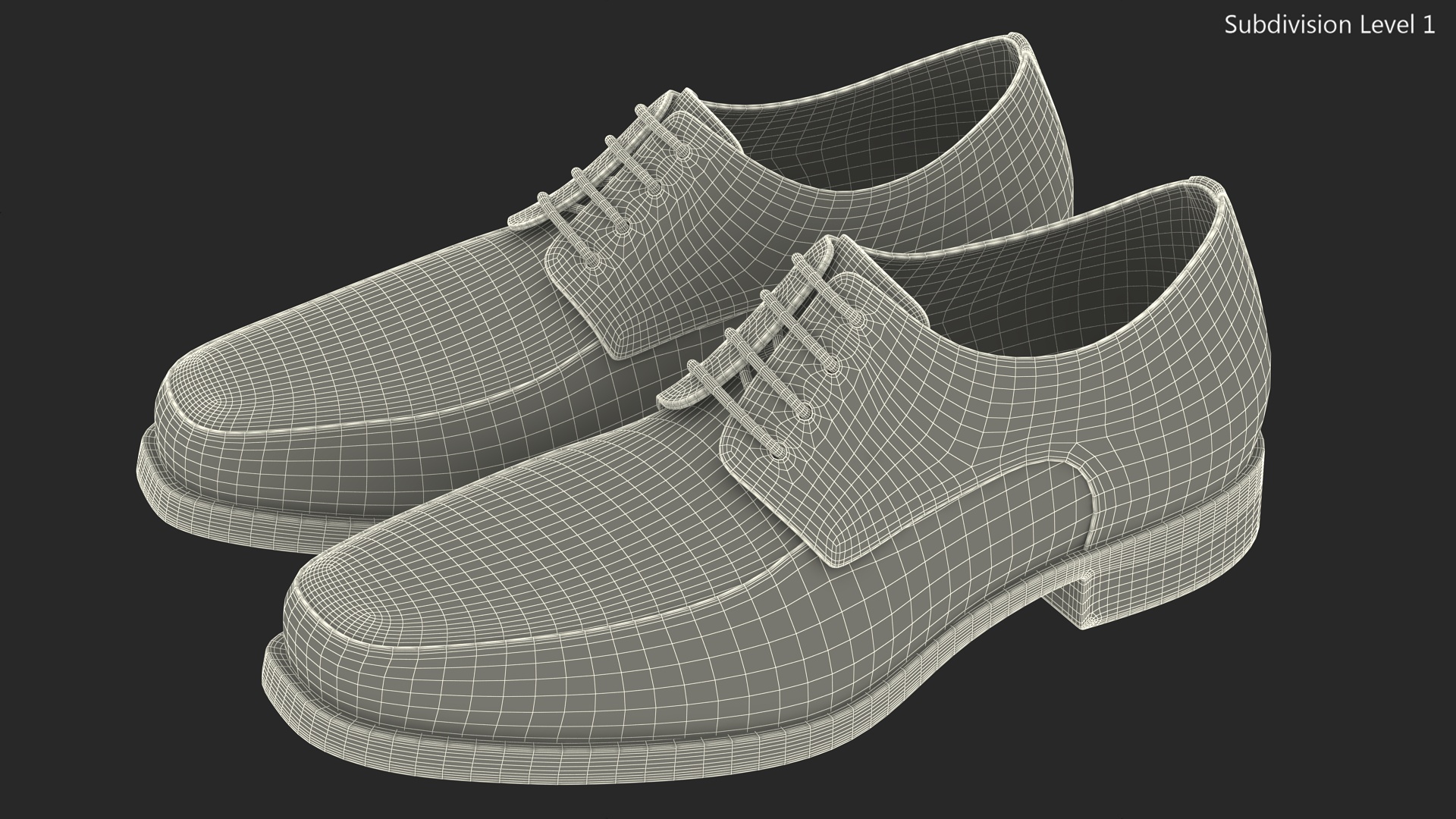 Men Shoes 3D model