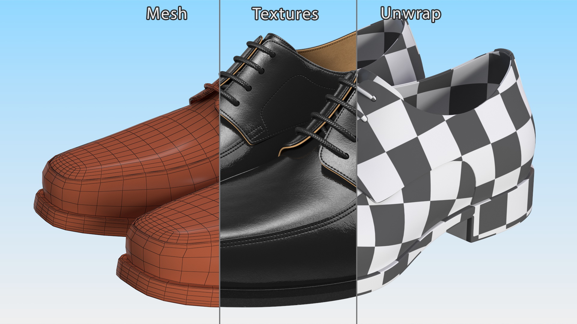 Men Shoes 3D model