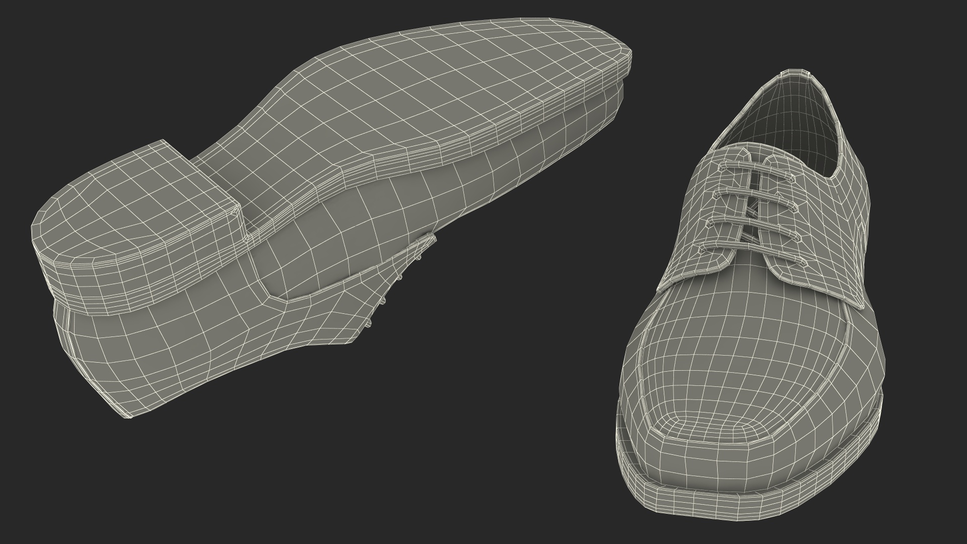Men Shoes 3D model