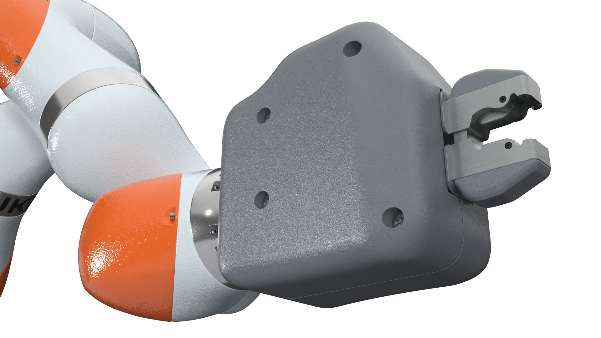 3D Autonomous Robot KUKA KMR Iiwa with Manipulator Rigged for Cinema 4D model