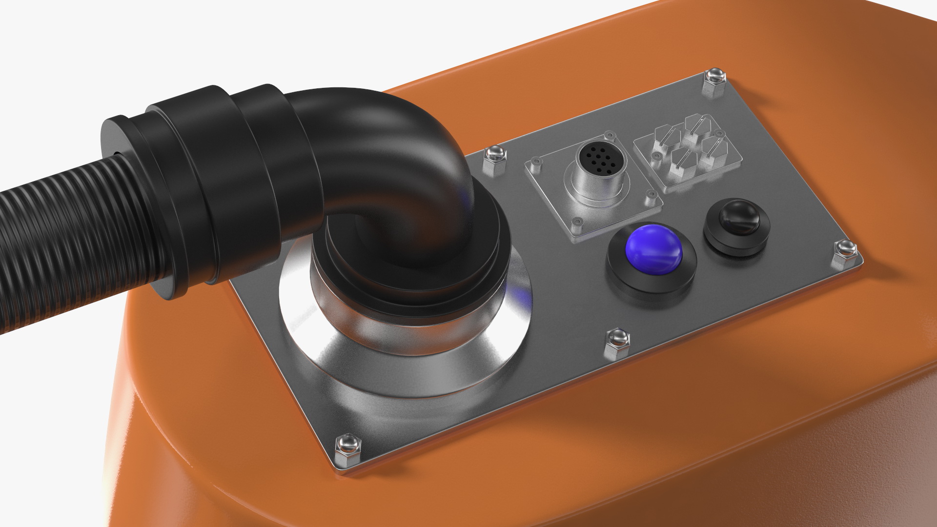Industrial Robot Arm Rigged 3D