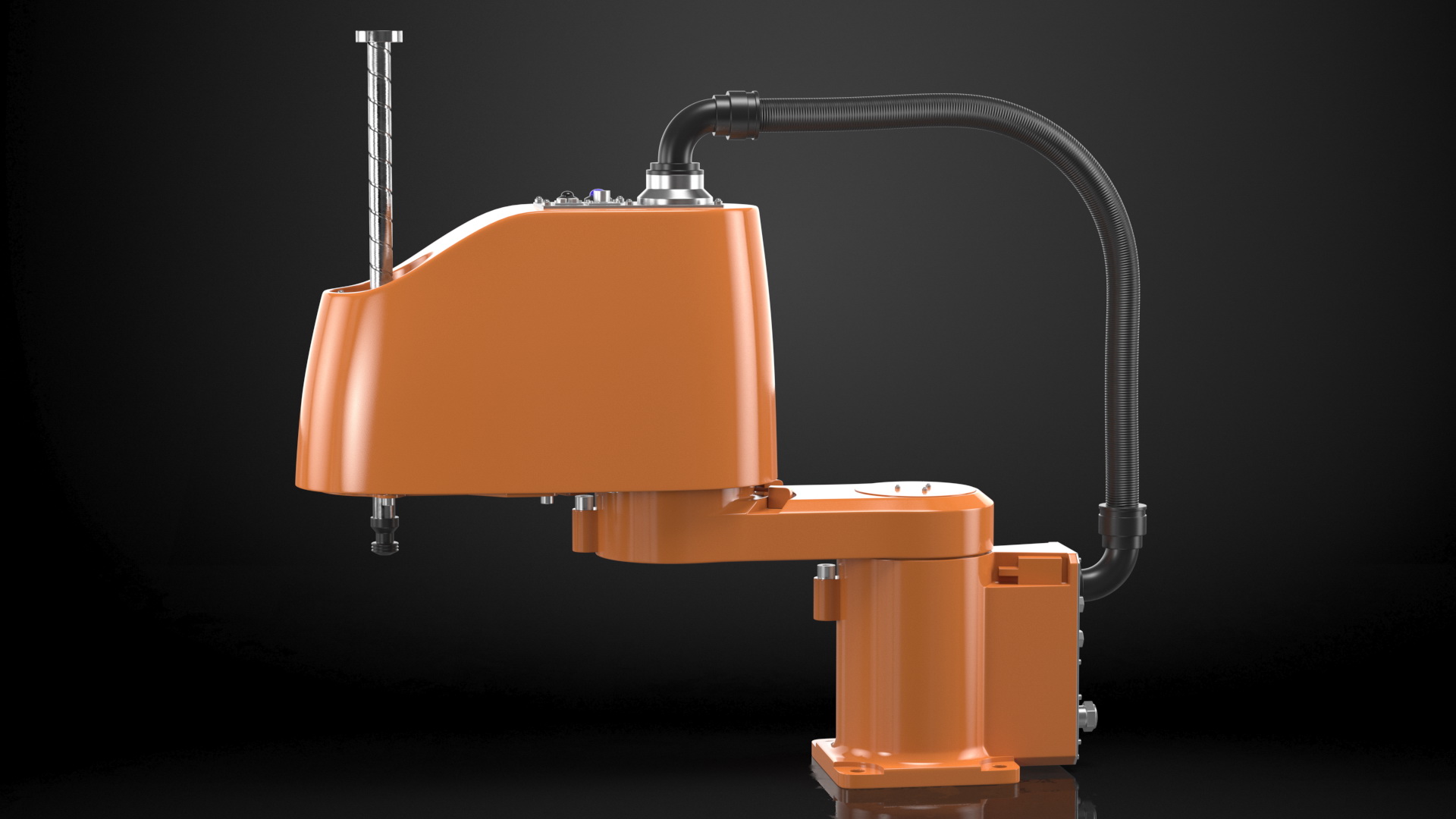 Industrial Robot Arm Rigged 3D