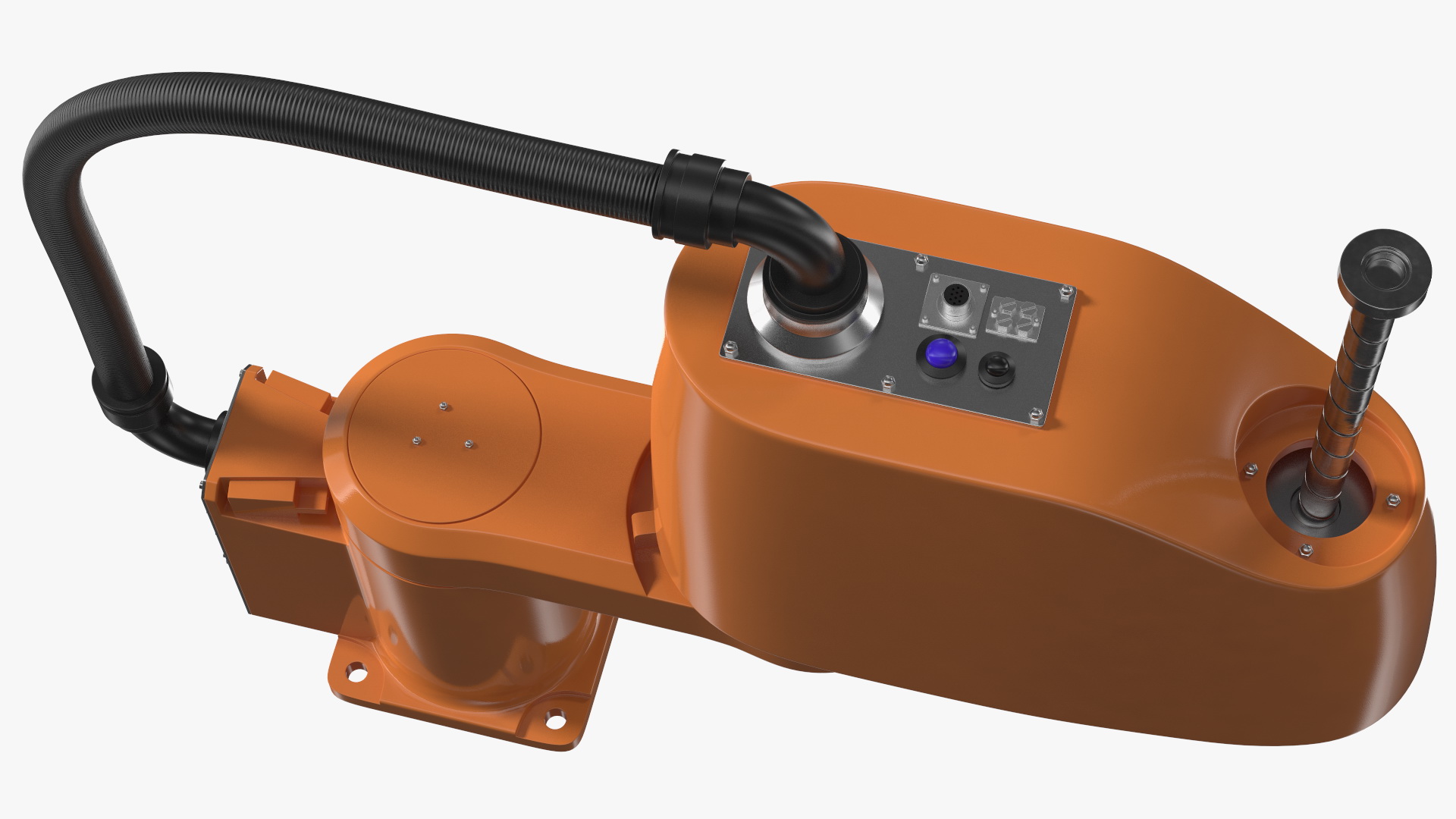 Industrial Robot Arm Rigged 3D