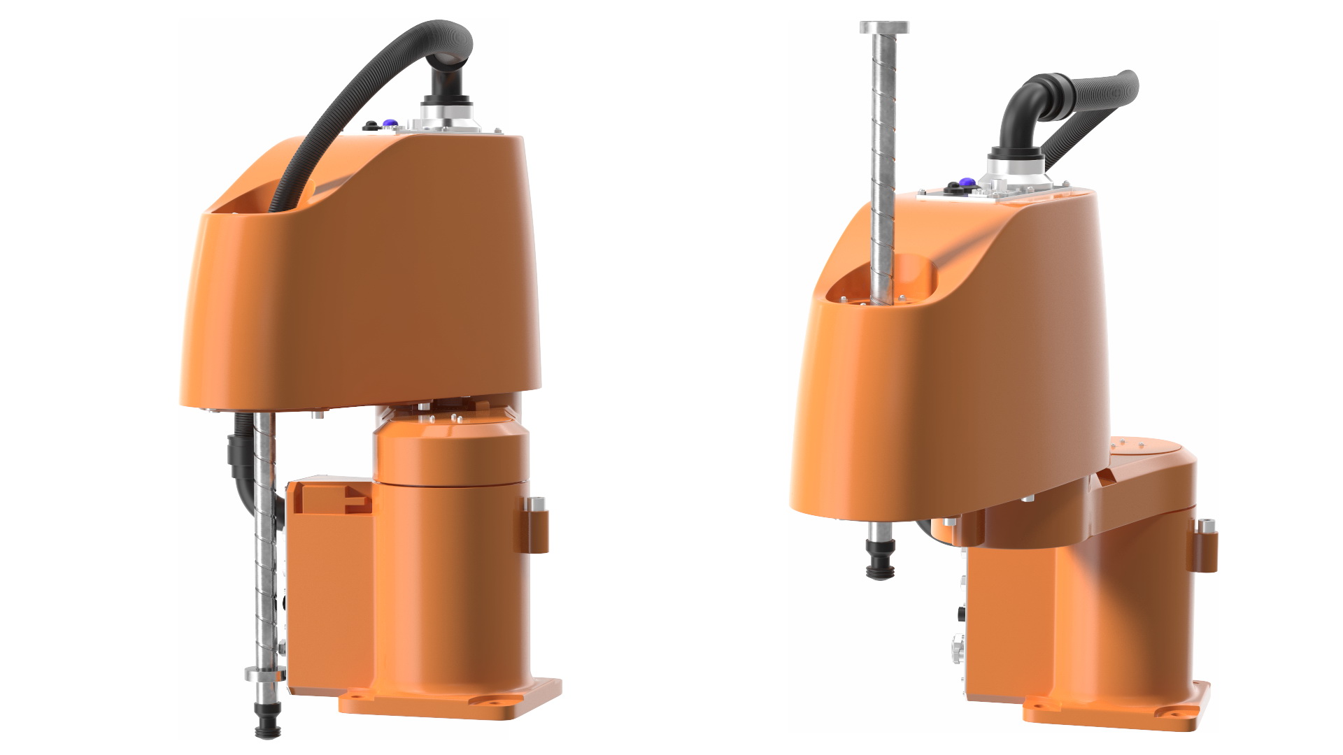 Industrial Robot Arm Rigged 3D