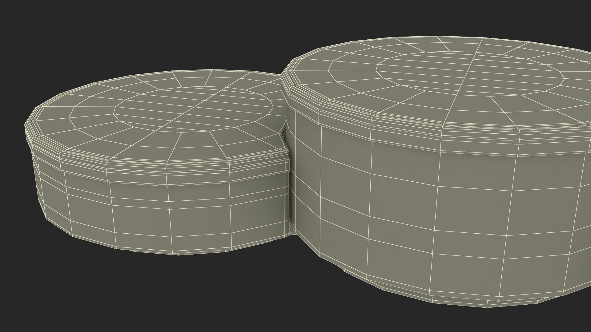 3D Olympic Podium Set model