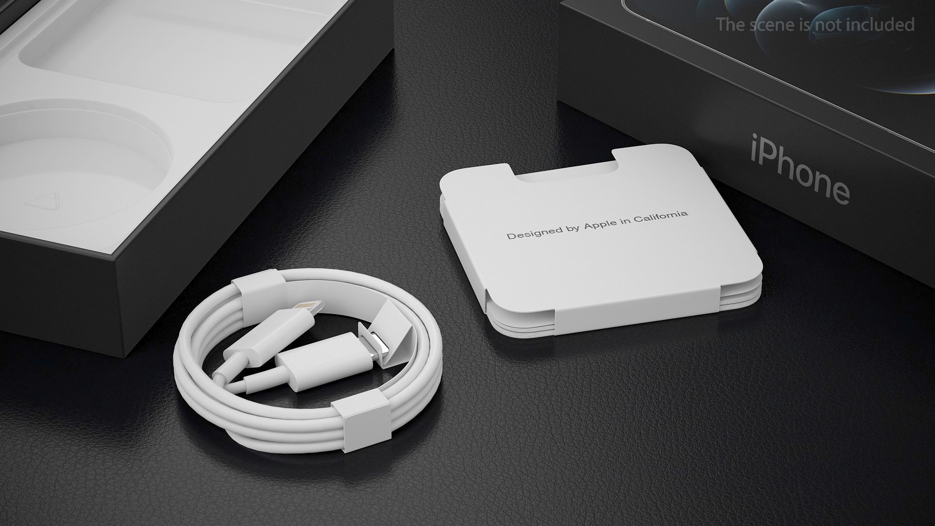 iPhone 12 Pro Box Silver 3D model