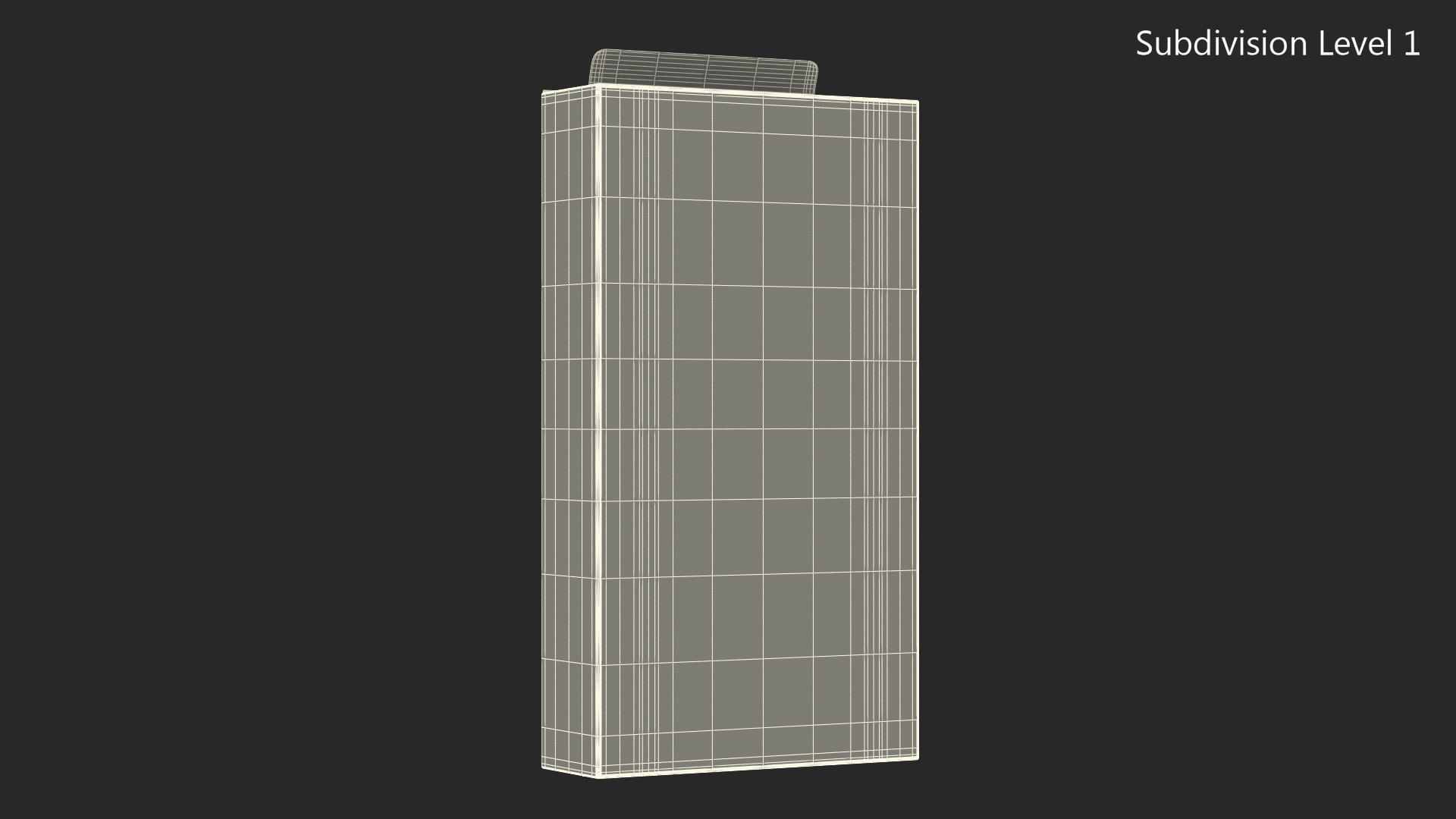 iPhone 12 Pro Box Silver 3D model
