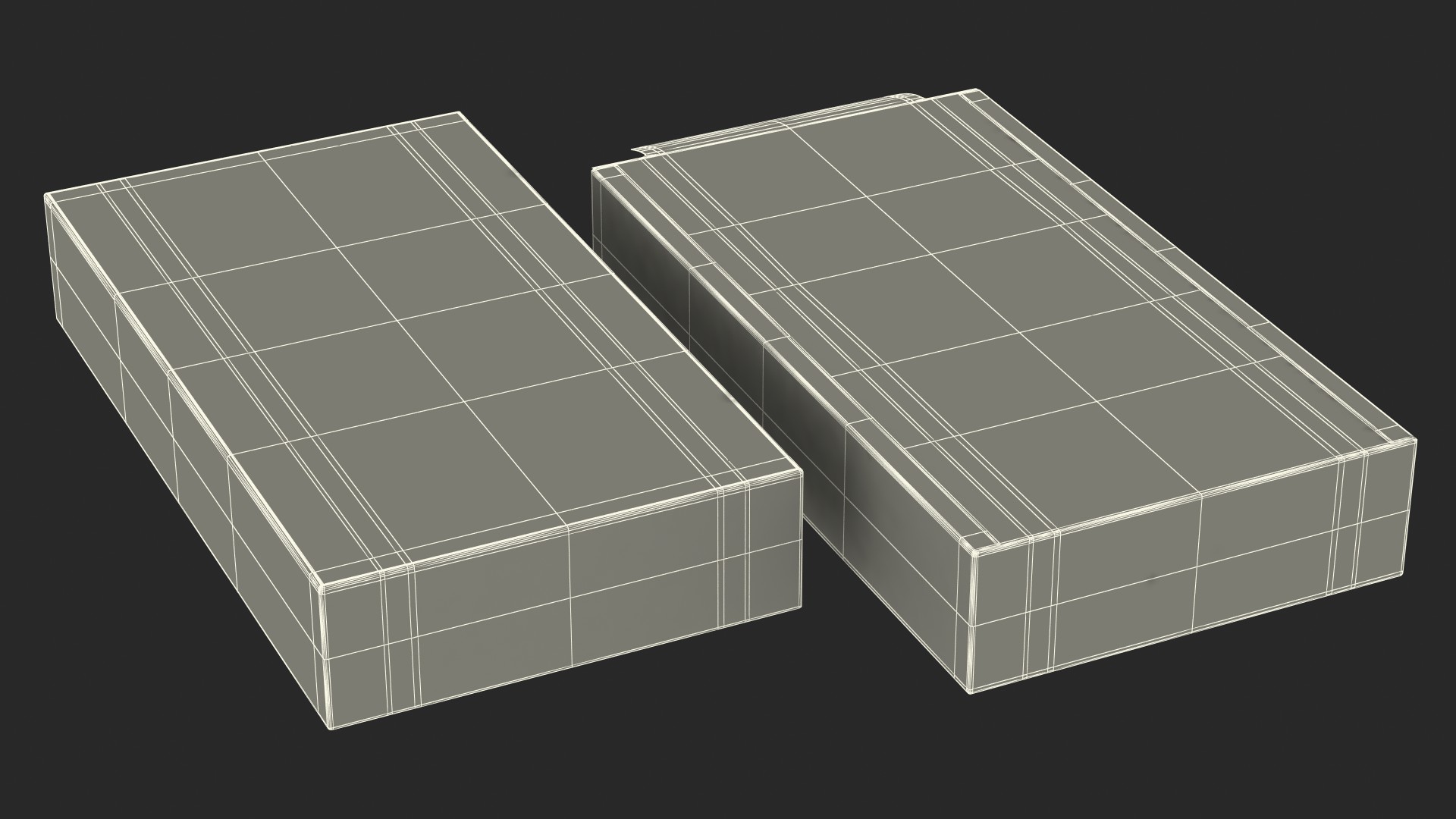 iPhone 12 Pro Box Silver 3D model