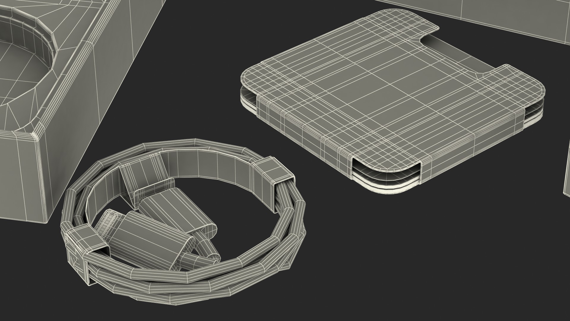 iPhone 12 Pro Box Silver 3D model