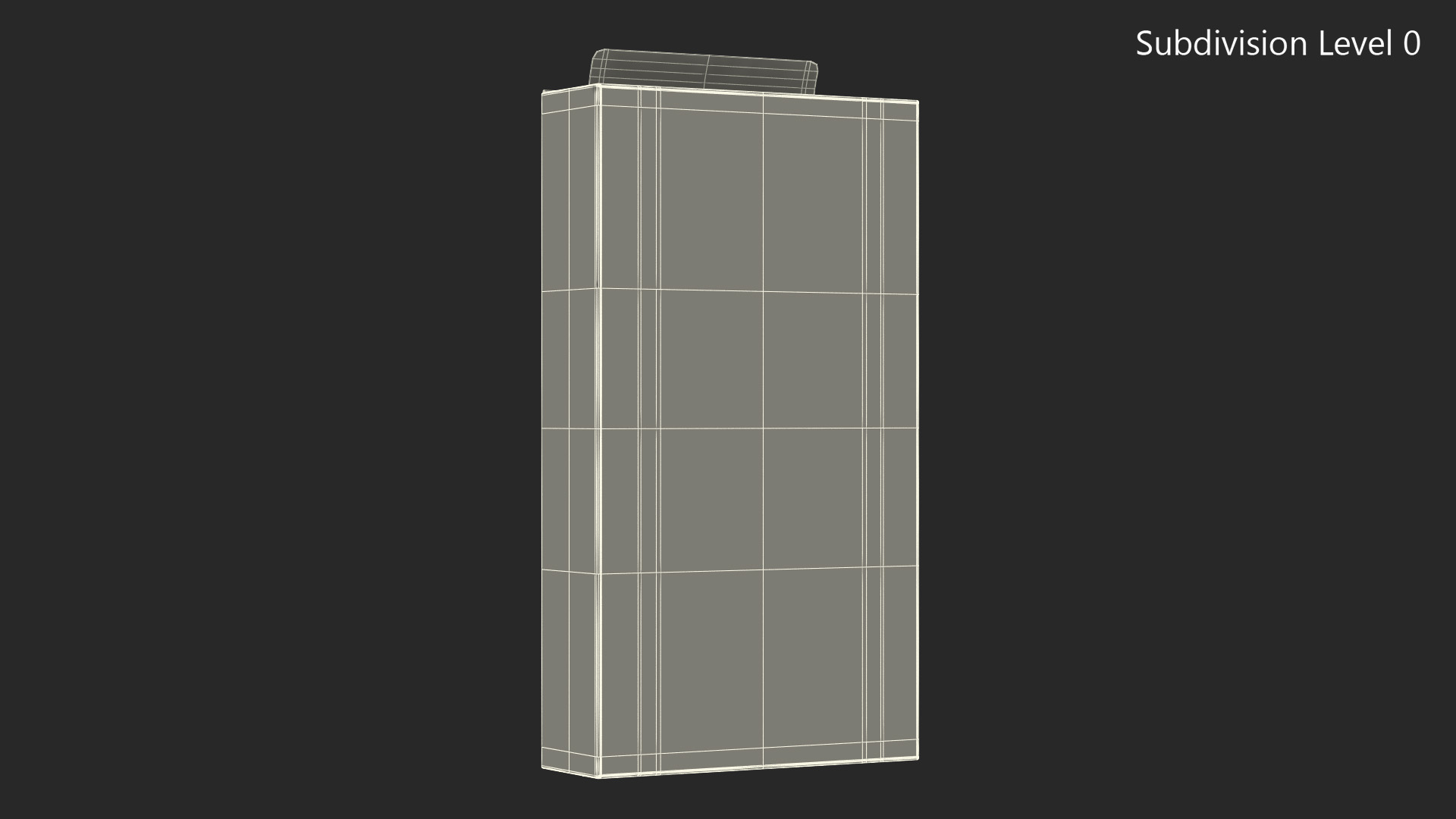 iPhone 12 Pro Box Silver 3D model