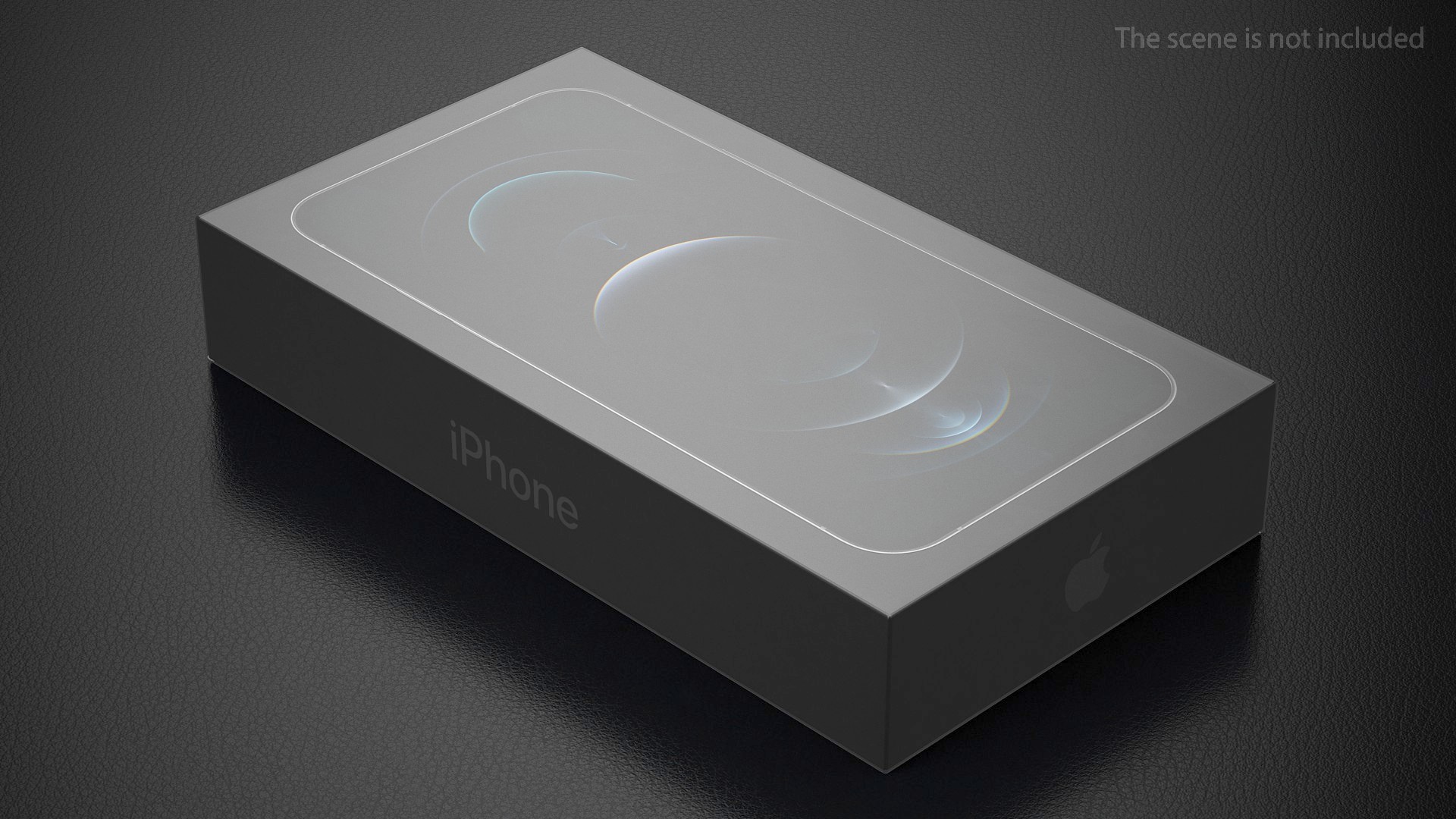 iPhone 12 Pro Box Silver 3D model