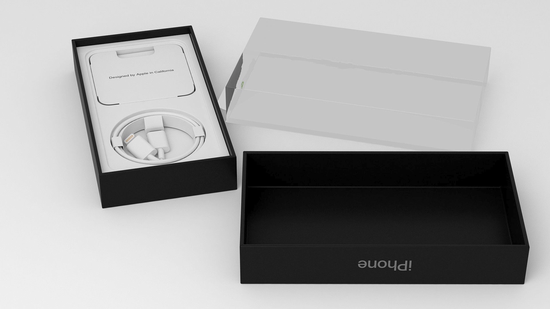 iPhone 12 Pro Box Silver 3D model