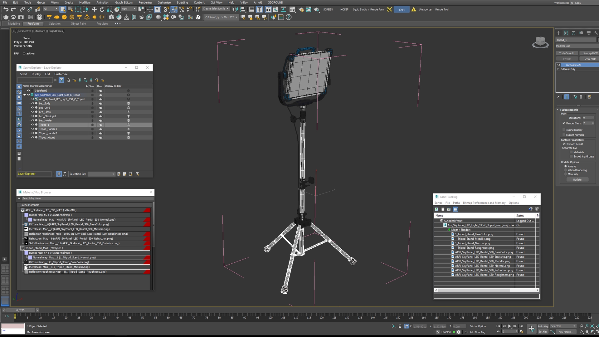 Arri SkyPanel LED Light S30-C Tripod - view 9