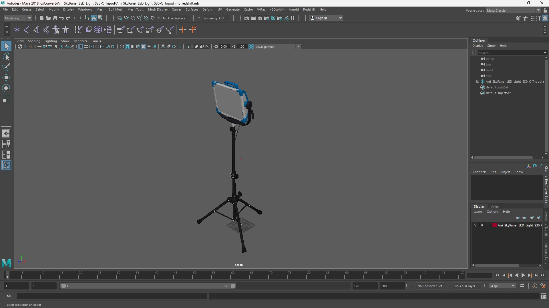 Arri SkyPanel LED Light S30-C Tripod - view 11